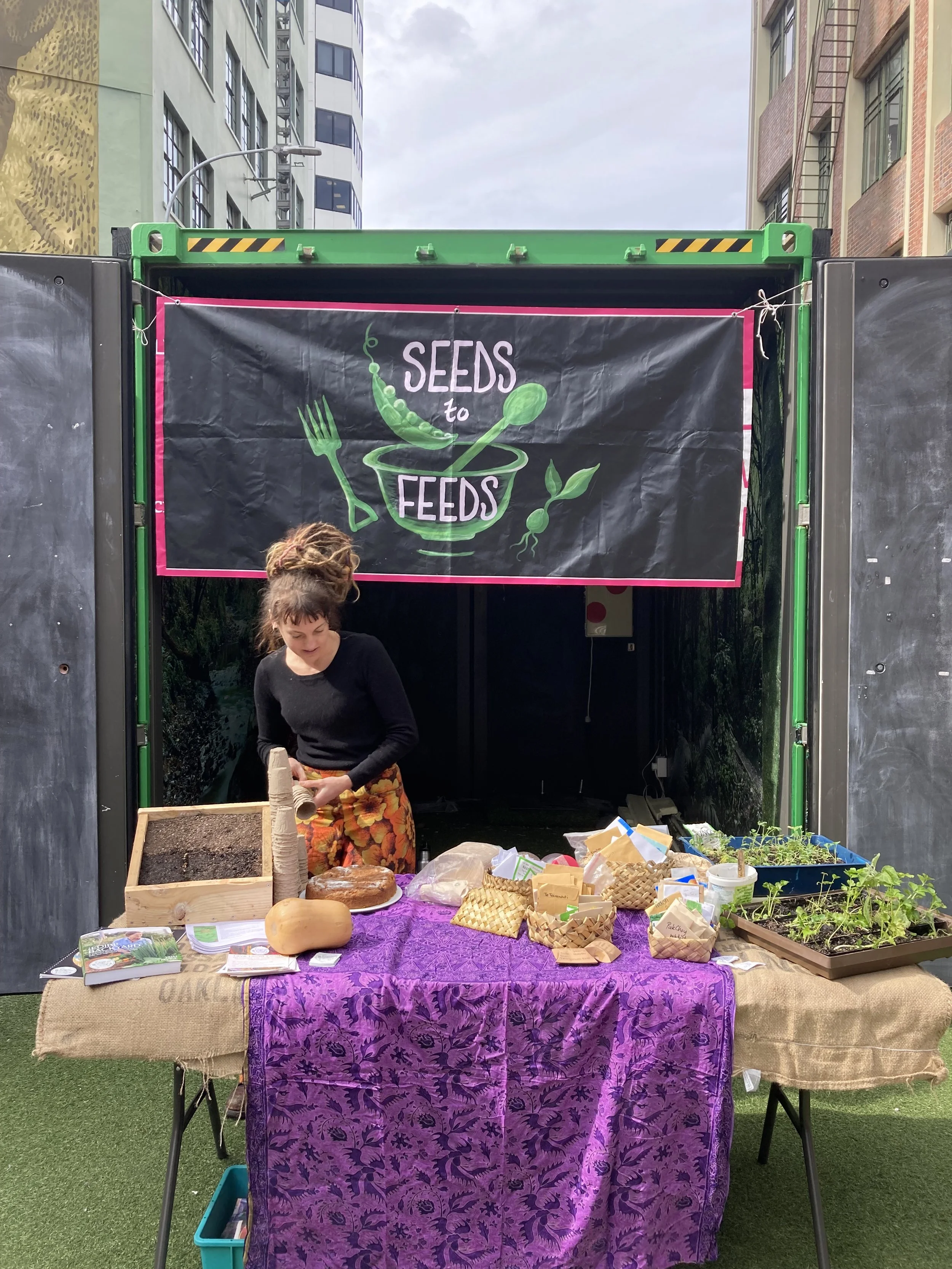 SEED AND SEEDLING SWAP: Bond Street Container
