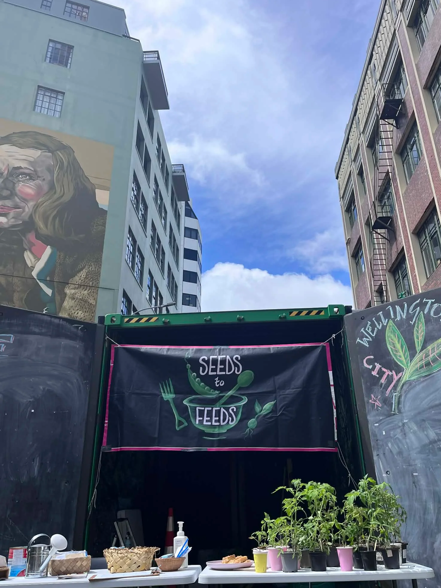 SEEDS SOWING POPUP @ Bond Street Community Container