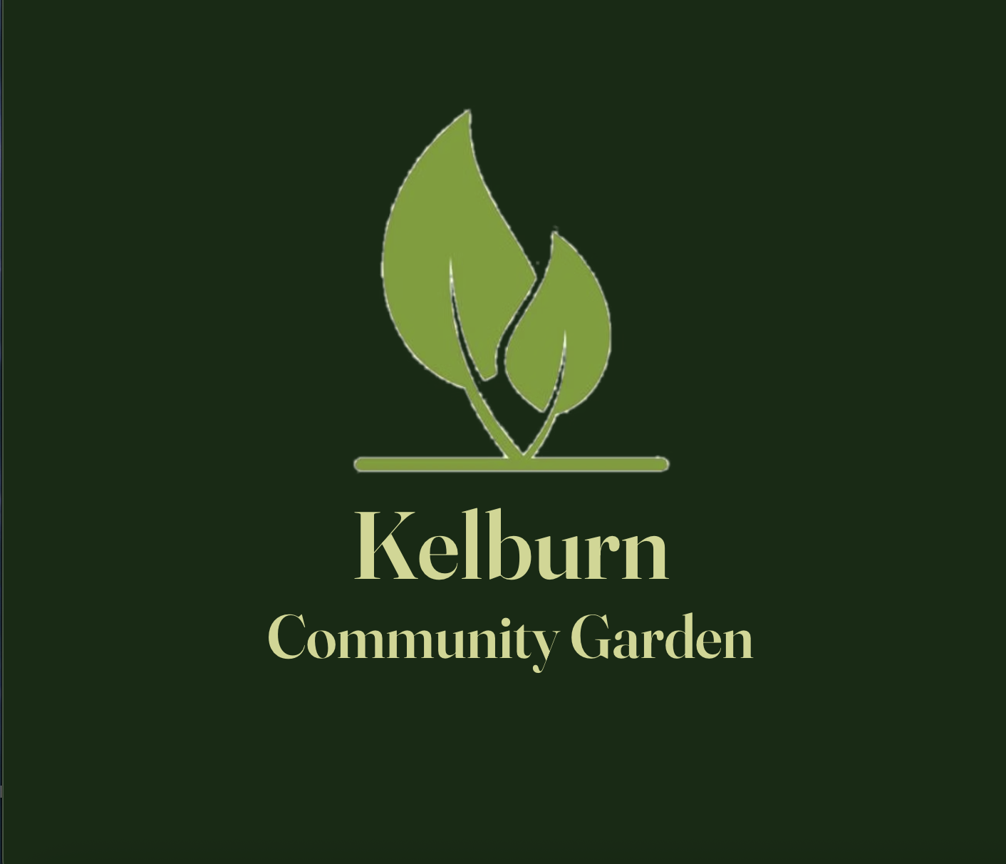 KELBURN COMMUNITY GARDEN: WORKING BEE - First Sunday of the month 