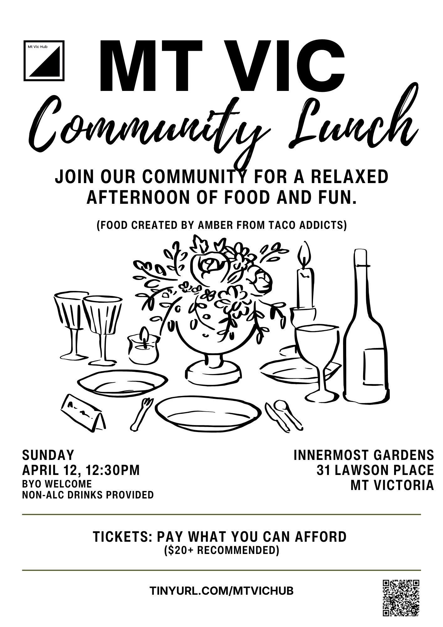 Mt Vic Communiy Autumn Lunch @ Innermost Gardens