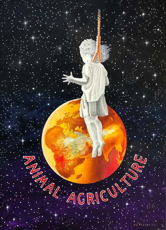 Animal Rights Paintings - Jo Frederiks