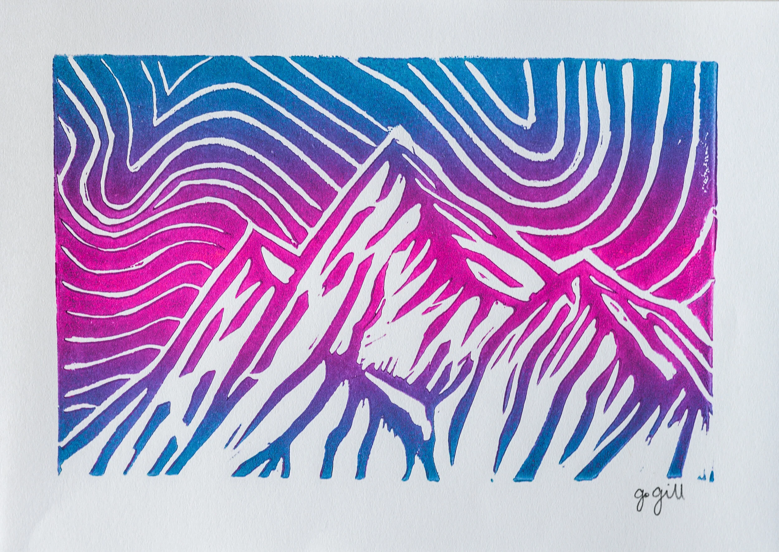 Mountain View Teal/Magenta 