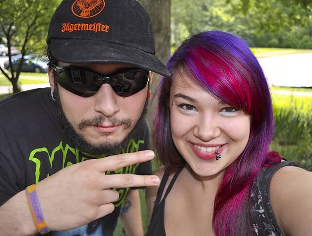 Happy 11 years&nbsp;with my partner in crime 😘❤ throwback anniversary photo circa June 2013