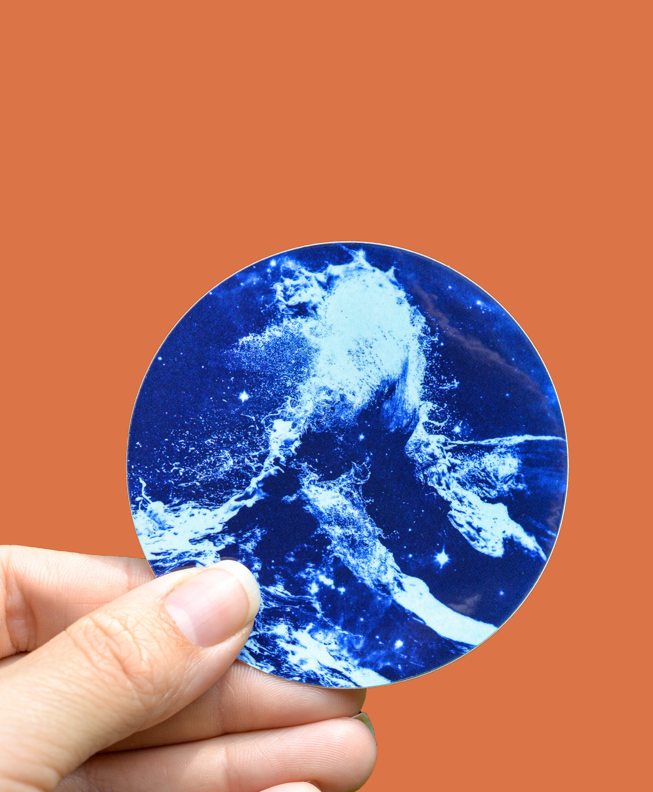 Interstellar Wave no. 2 Sticker