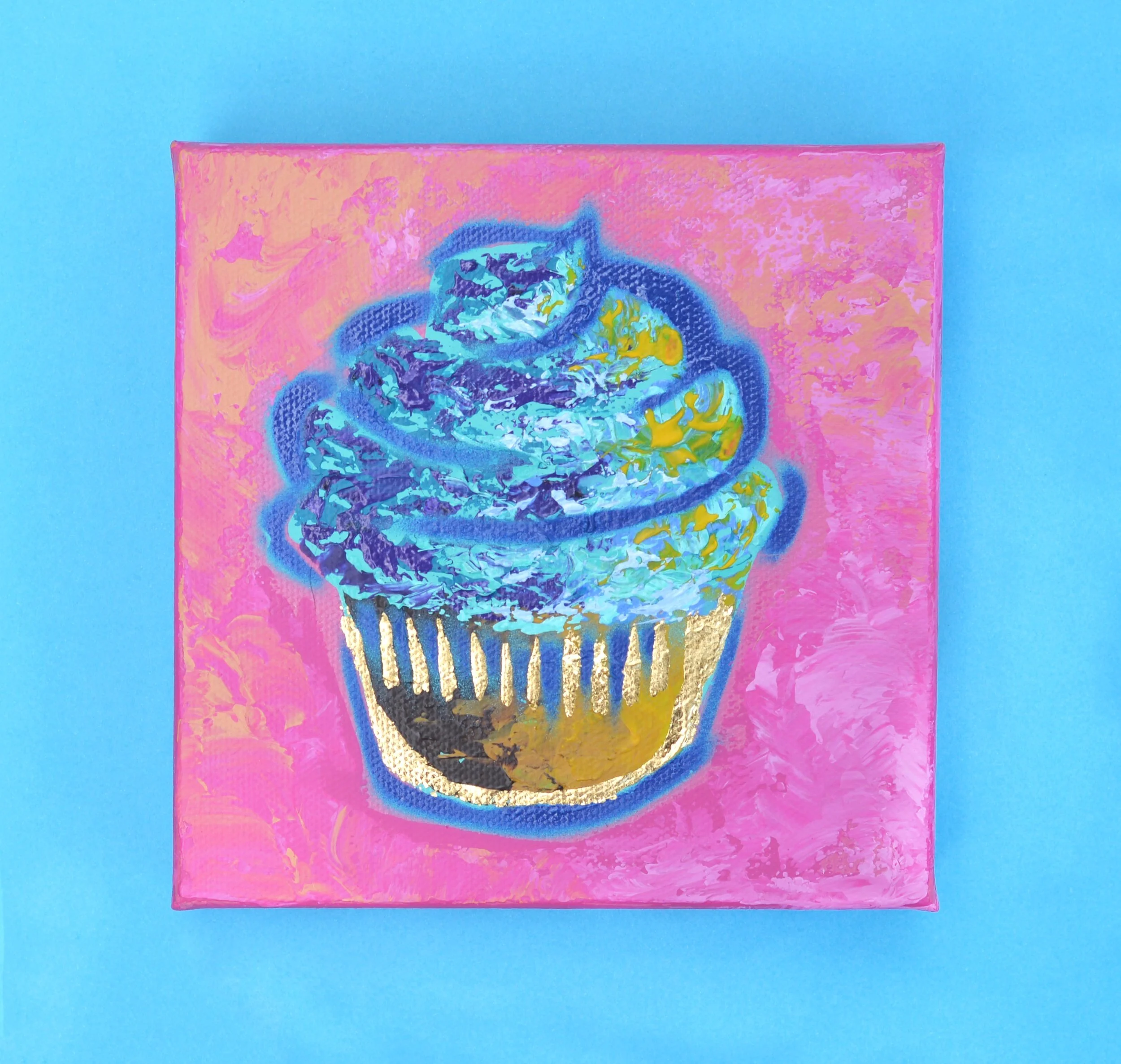 Light Magenta Cupcake