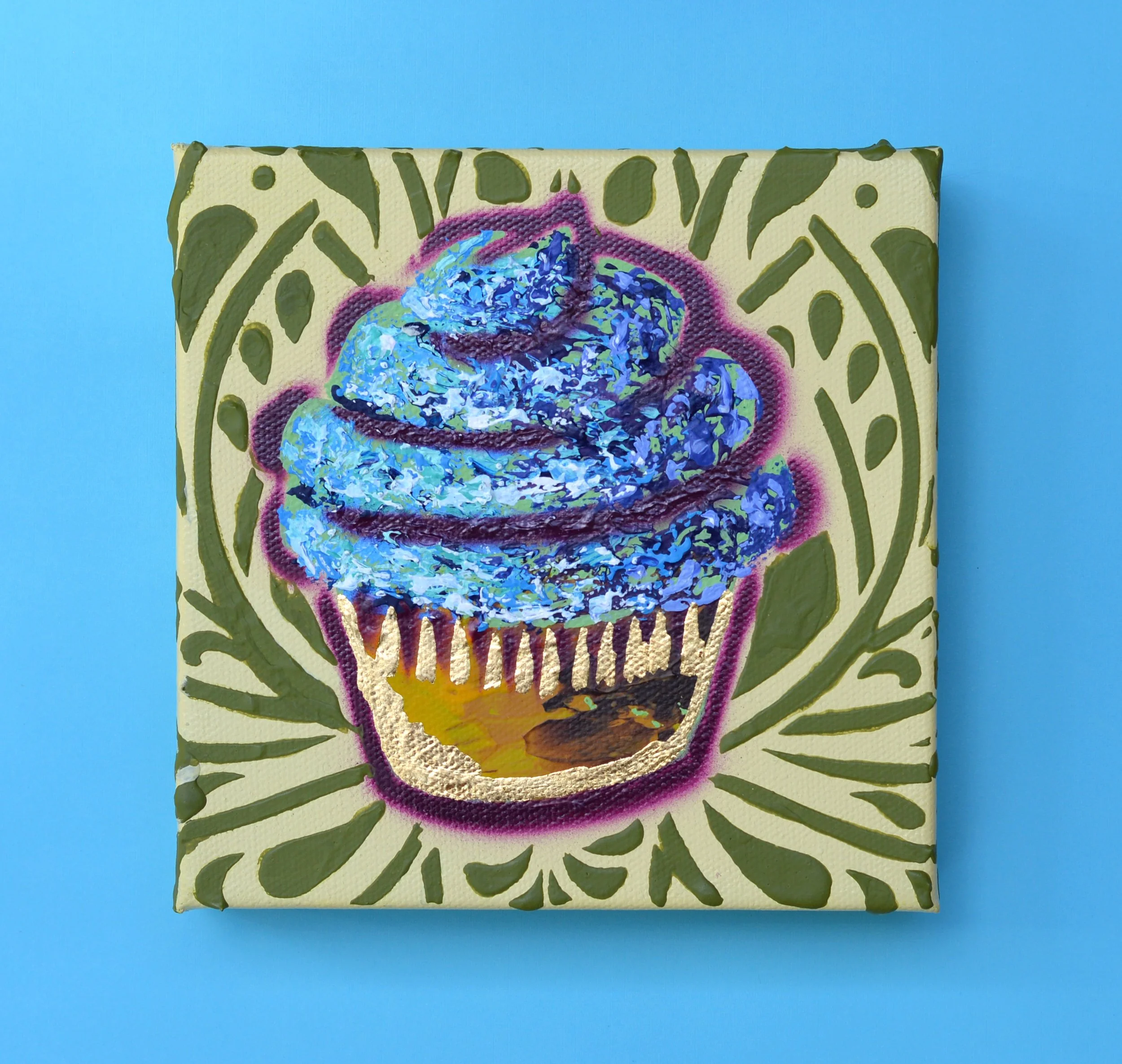 Pastel Yellow Cupcake