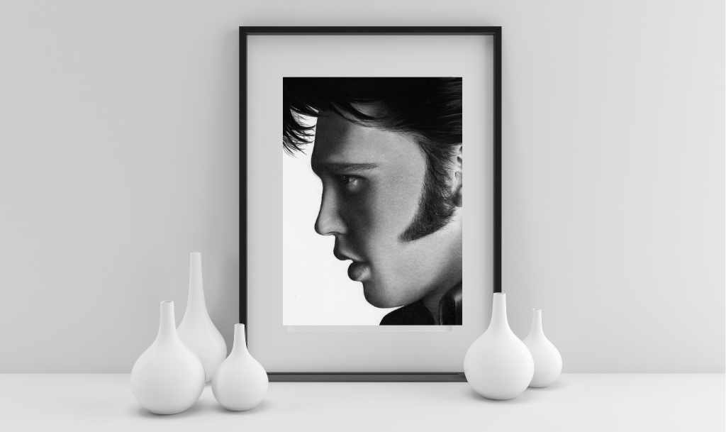 Austin/Elvis 8 x 10 inch print