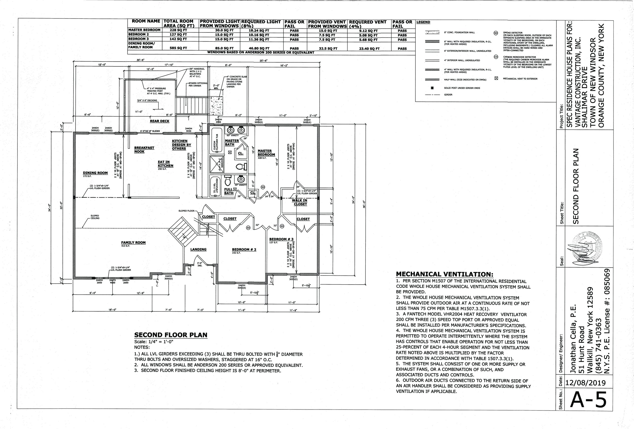SHALIMAR DRIVE — Vantage Construction