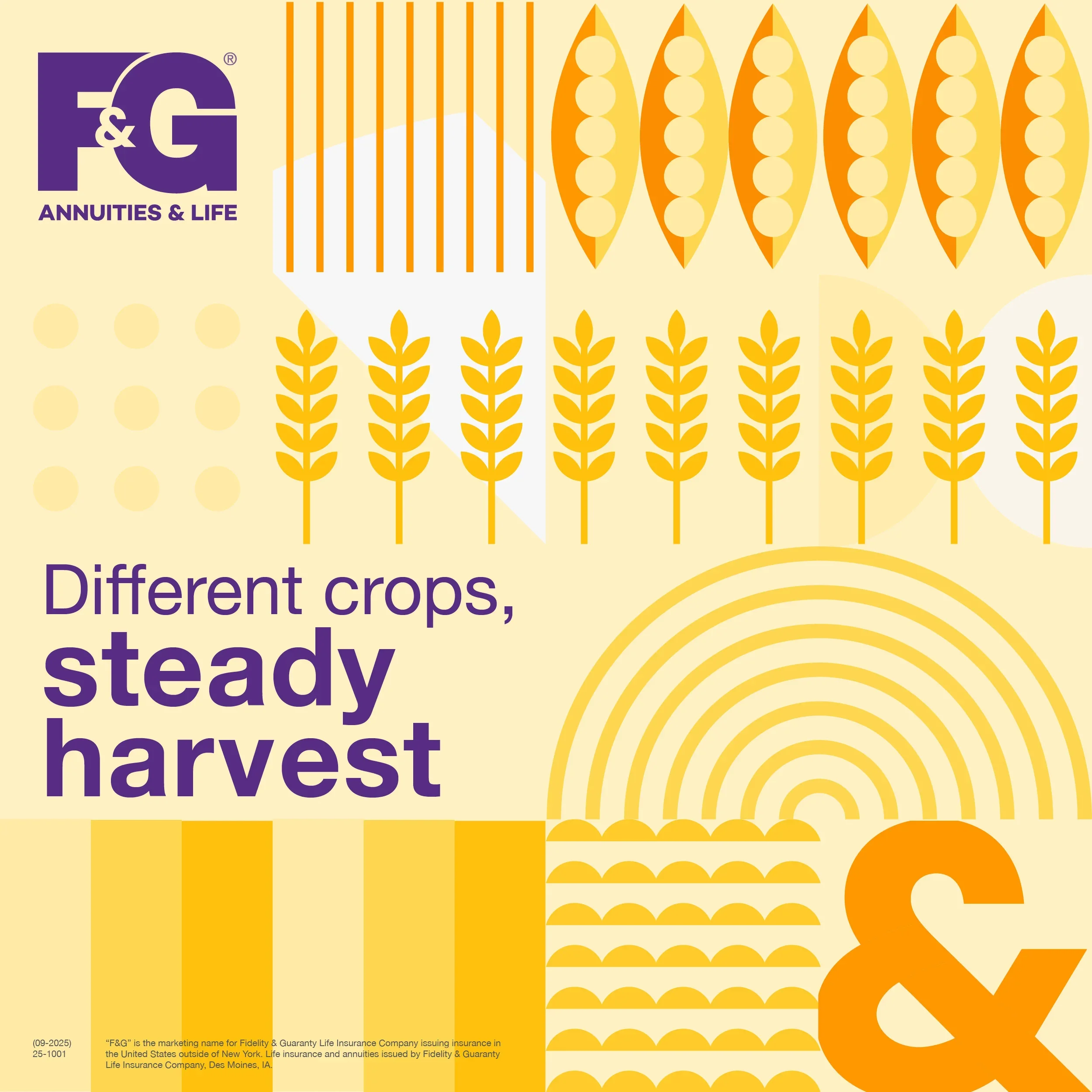 If stock market ups and downs have you concerned about your retirement savings, take a cue from the farmers and diversify! 