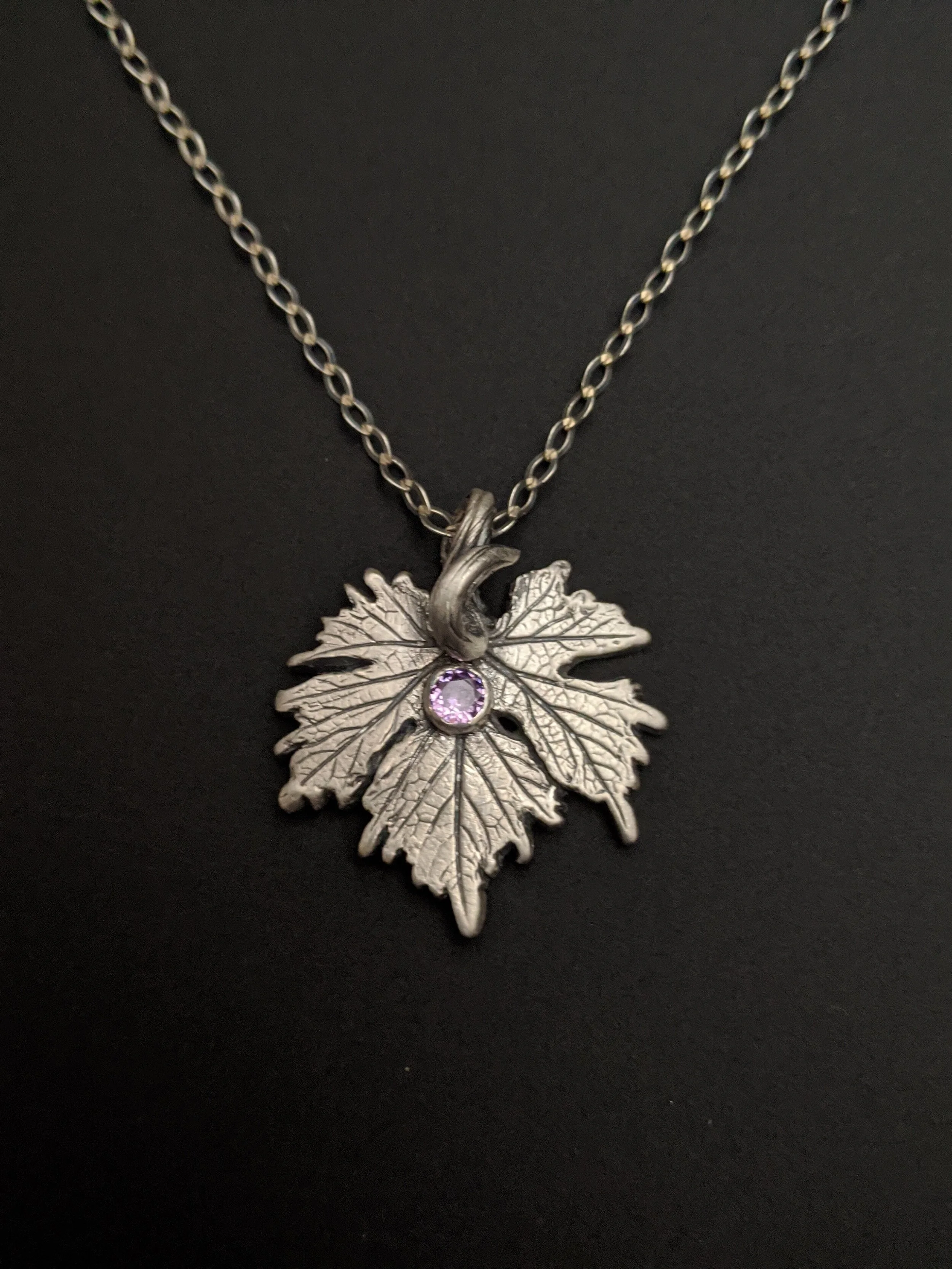 Summer Grape Leaf - Purple