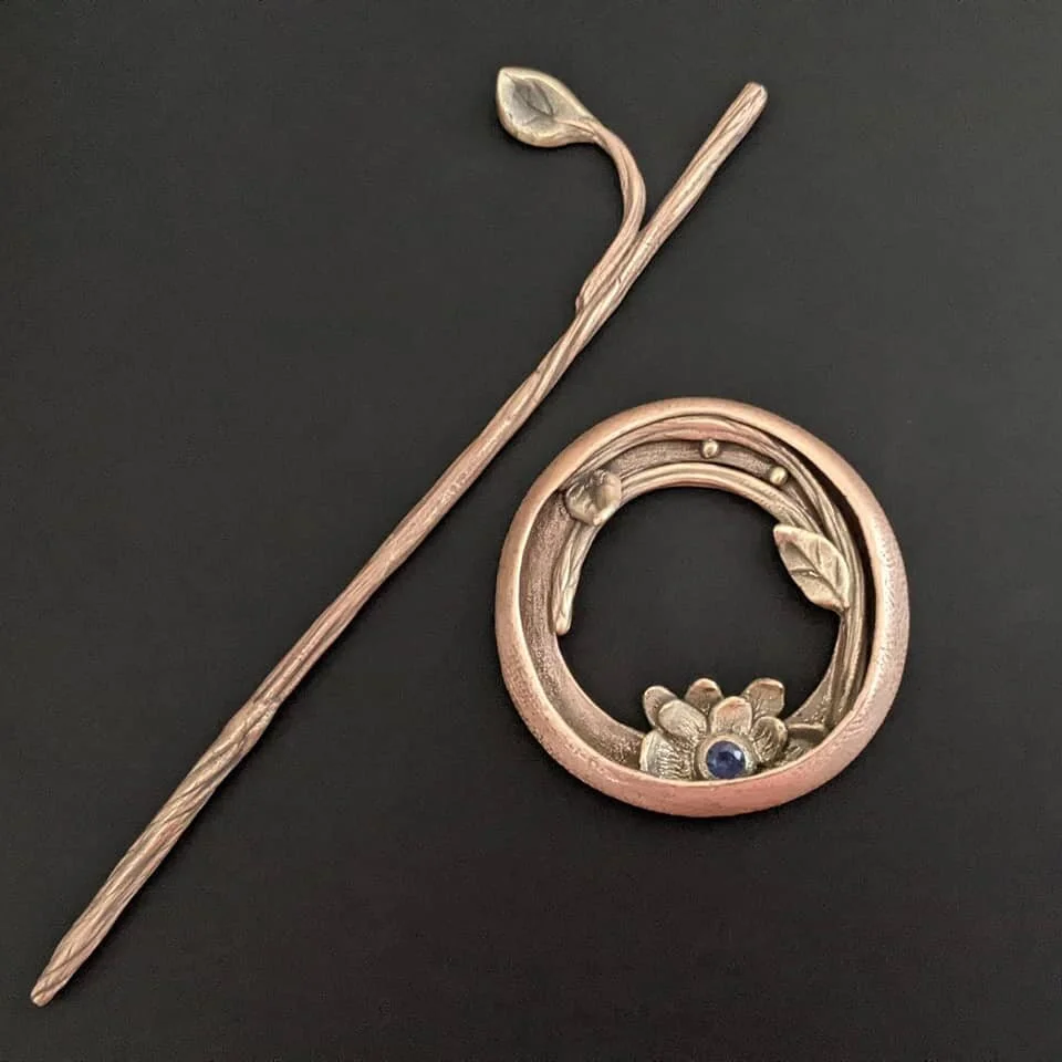 Tranquil Shawl Pin Set