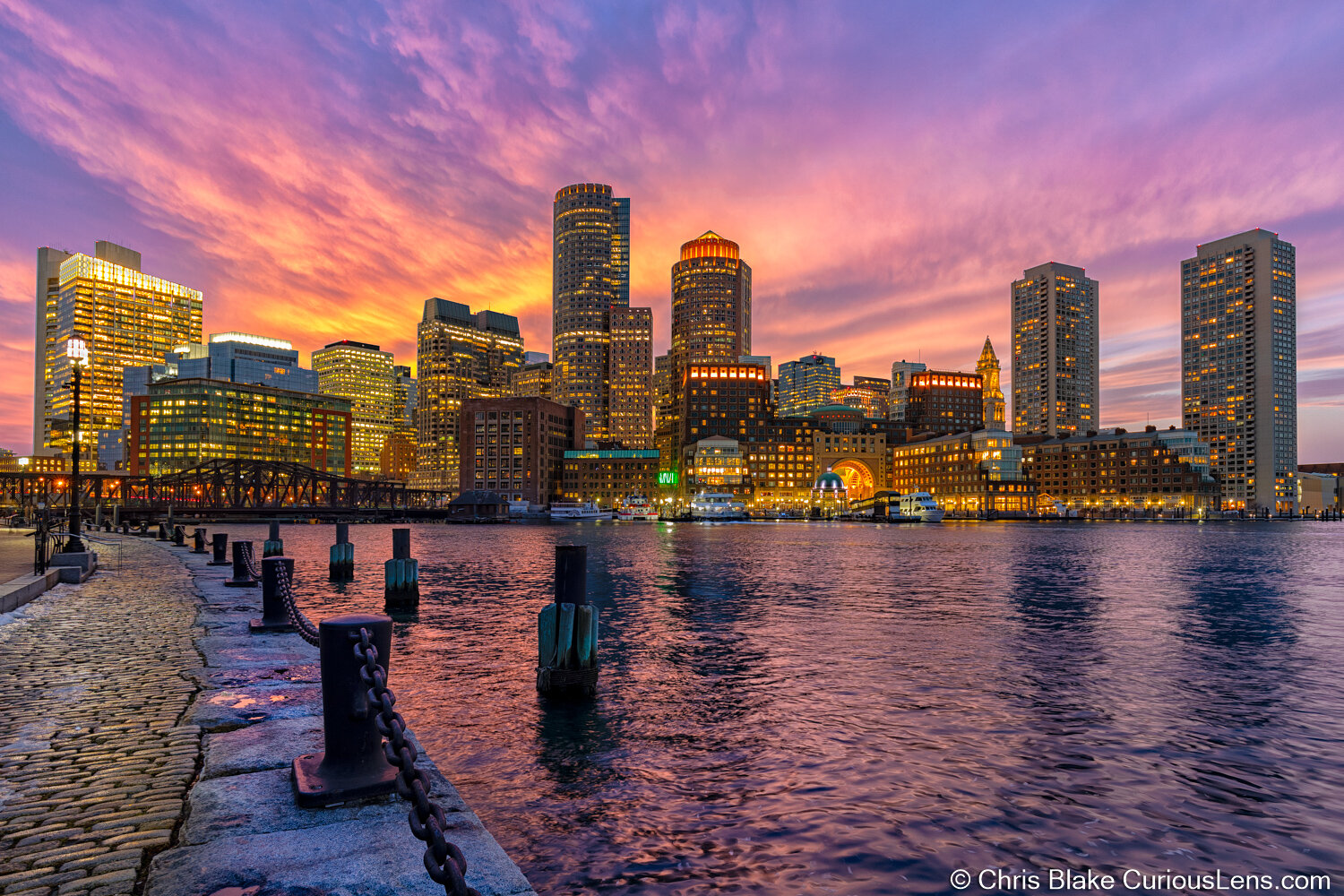 Fan Pier Park Winter Sunset — CuriousLens