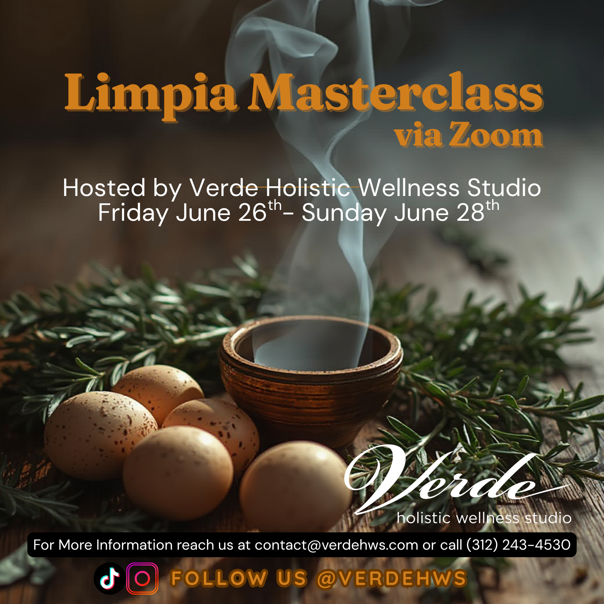 Limpia Masterclass via Zoom (Day 1)
