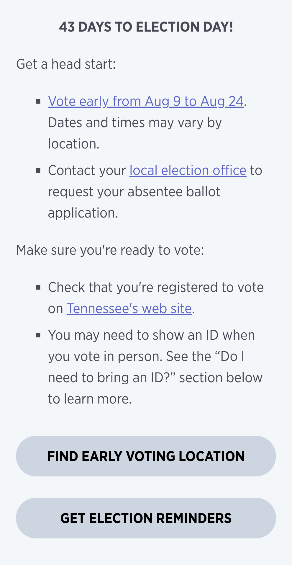 Election Guides – TurboVote Help Center