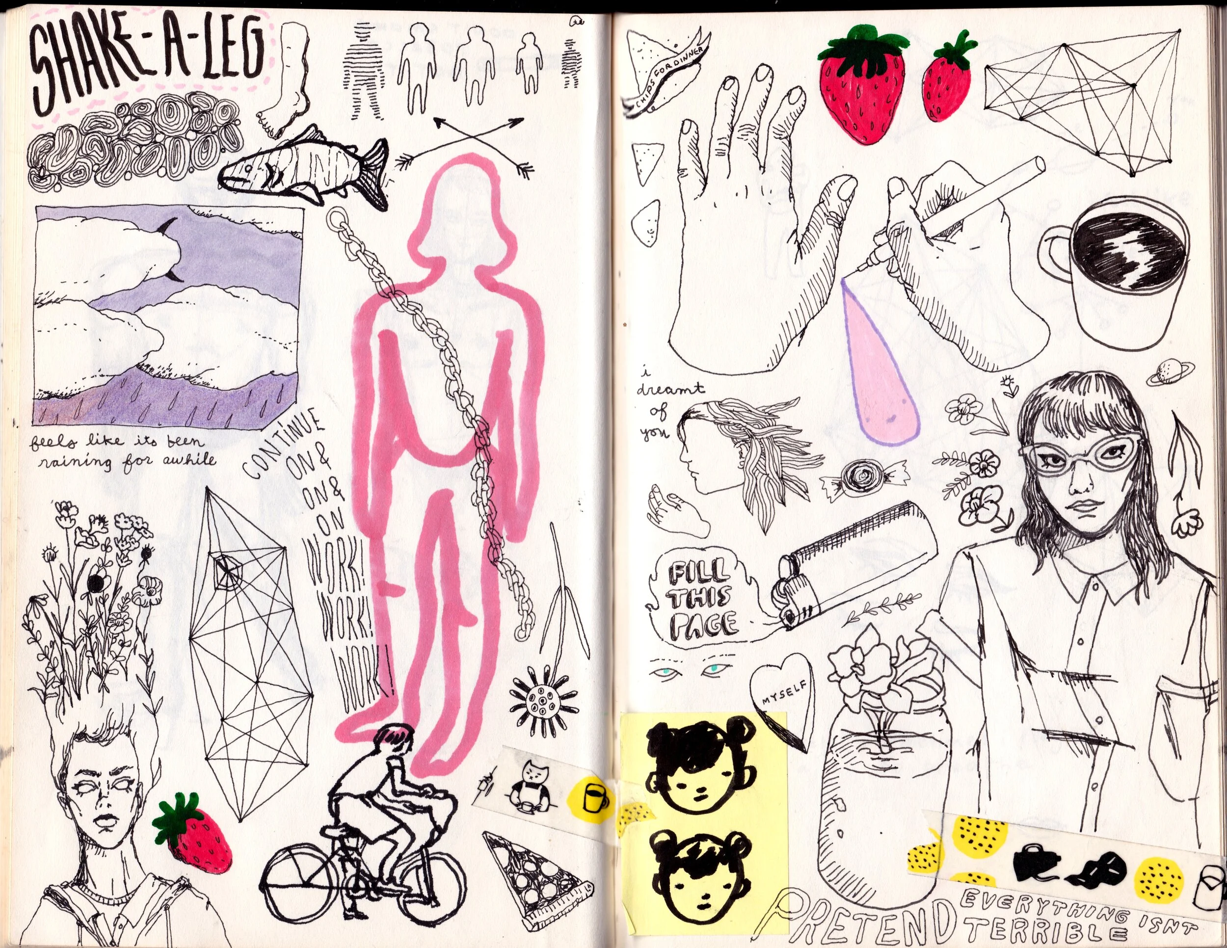 Sketchbook Spread
