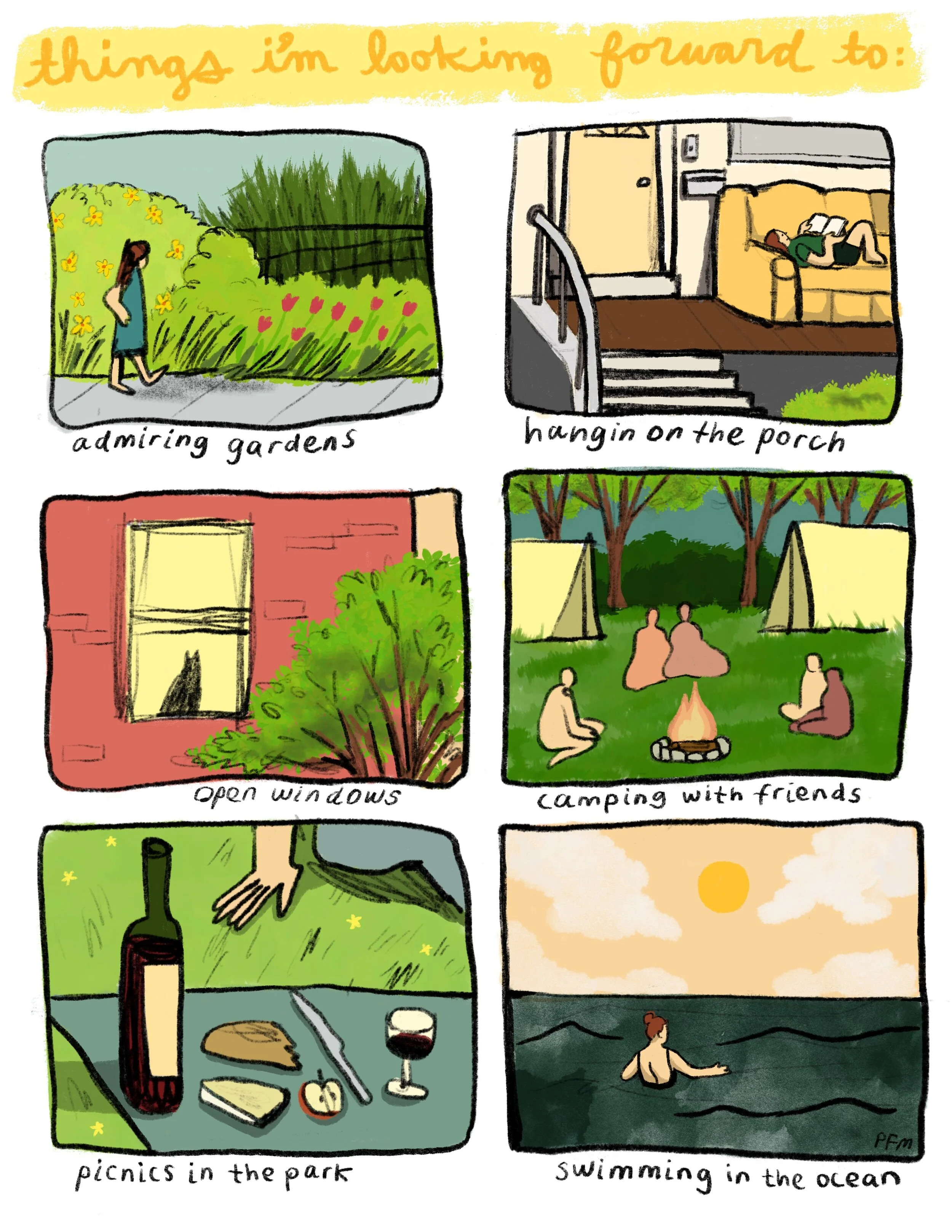 Dreams of Spring Comic