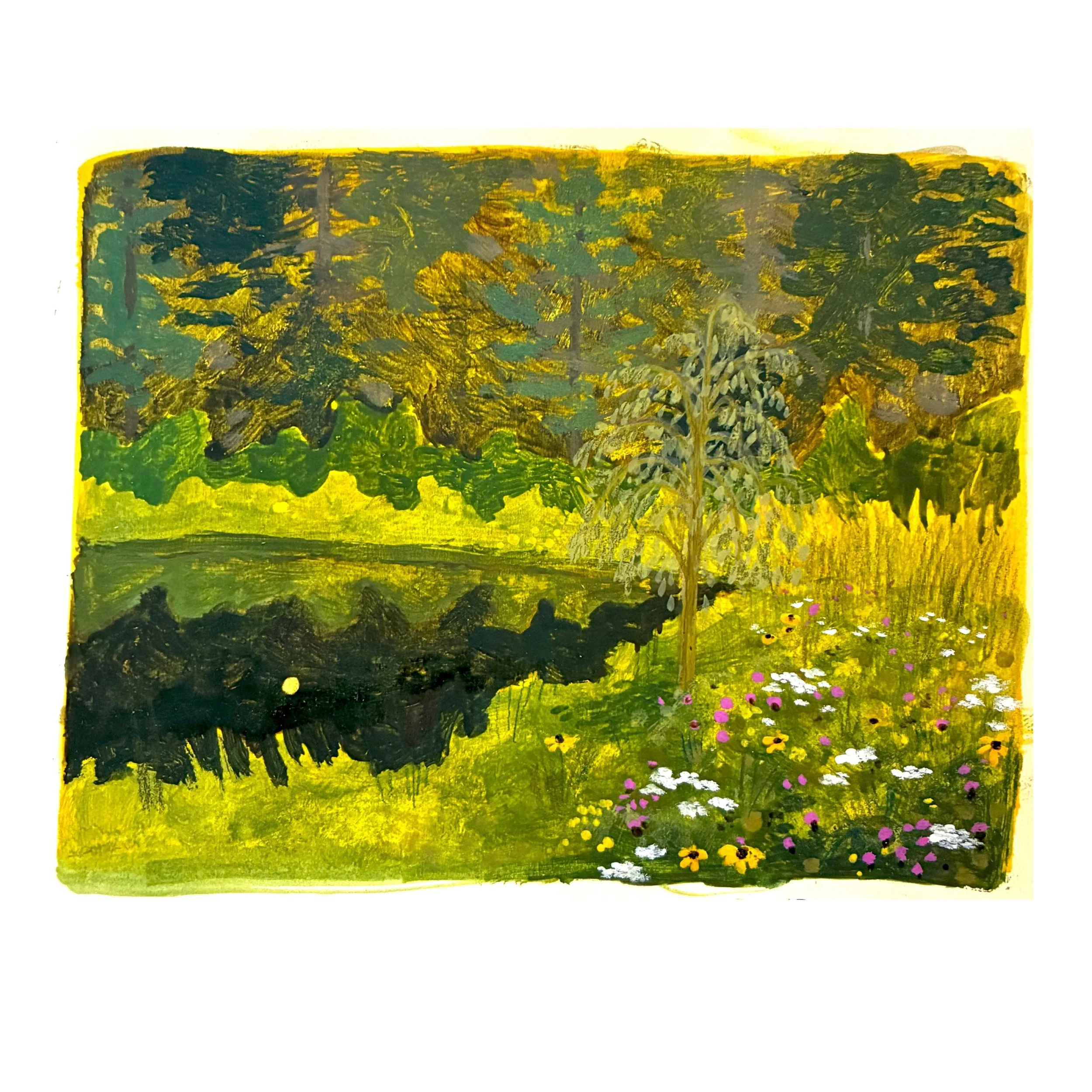 lil tiny nature painting 🌱
.
.
.
challenging myself to paint more, its coming back to me slowly but surely :--)
