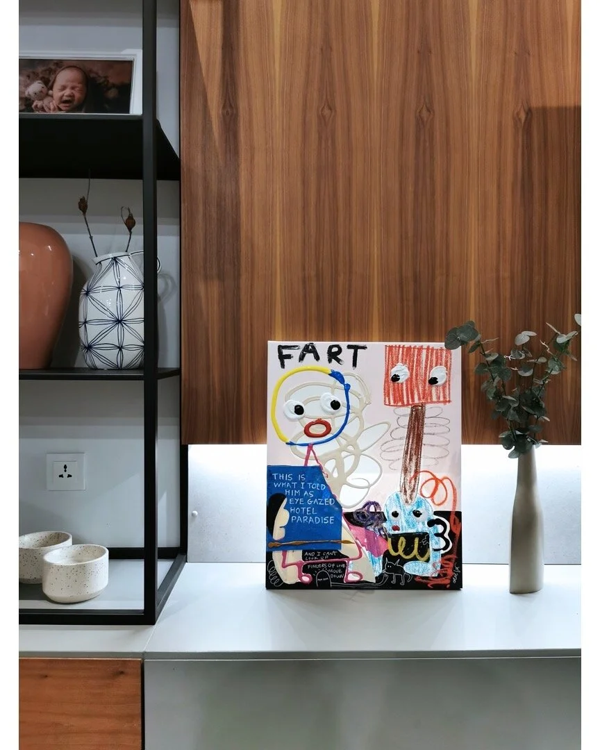 
If We Were Made Of Cellophane
50x40cm
Installed in Indonesia
Thanks for the photo @mchlkrnwn @public.culture