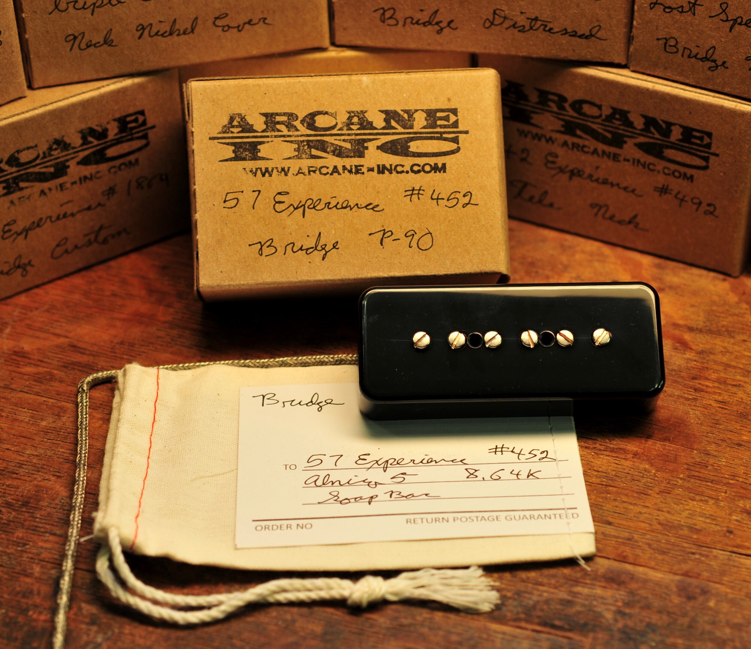 57 Experience P-90 Arcane Inc. Guitar Pickups — Arcane Inc.