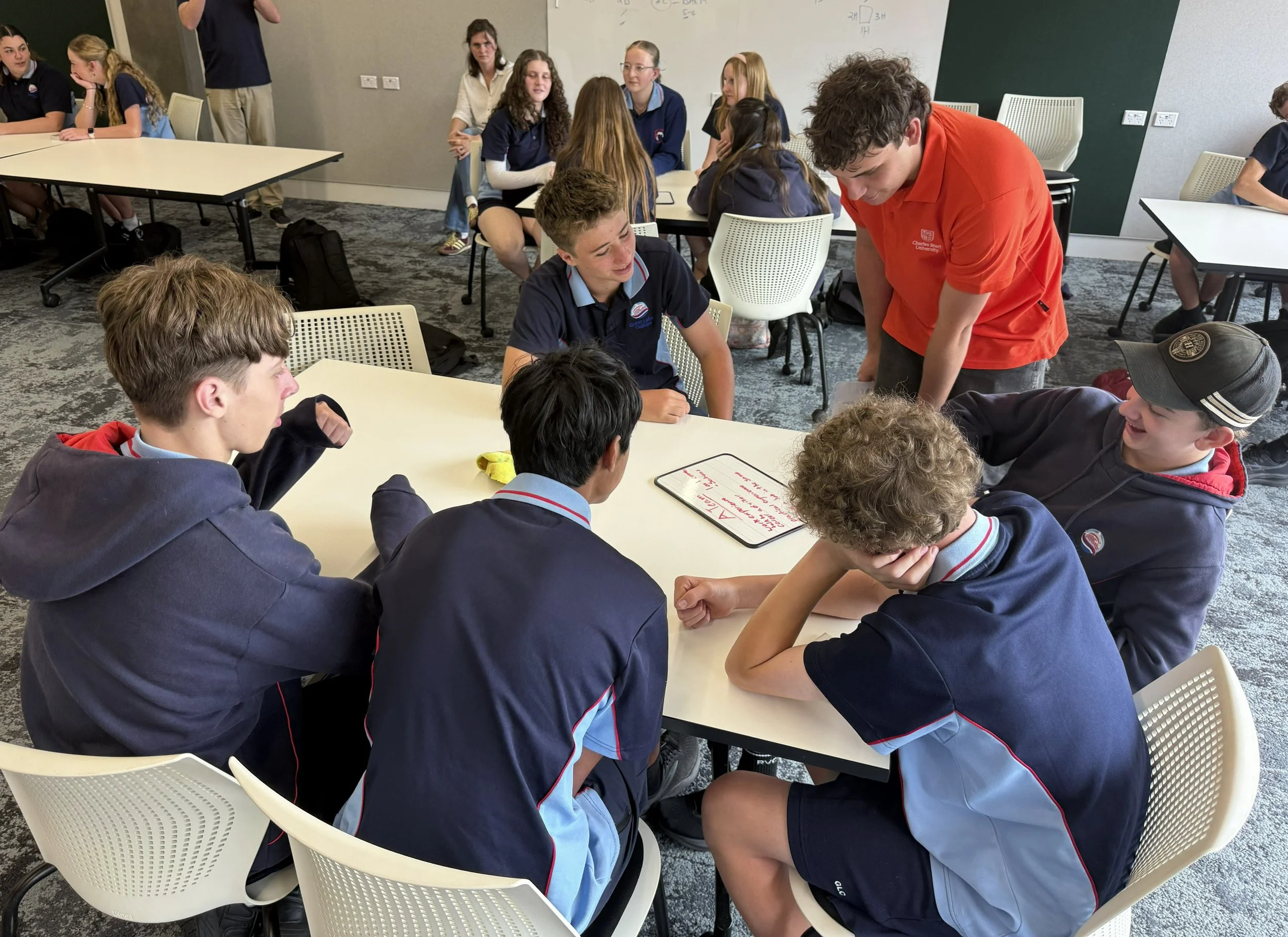 Year 9 students at CSU