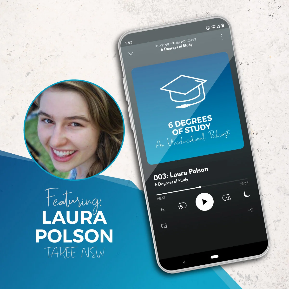 Laura Polson | Oxley Island NSW | Taree Universities Campus Podcast