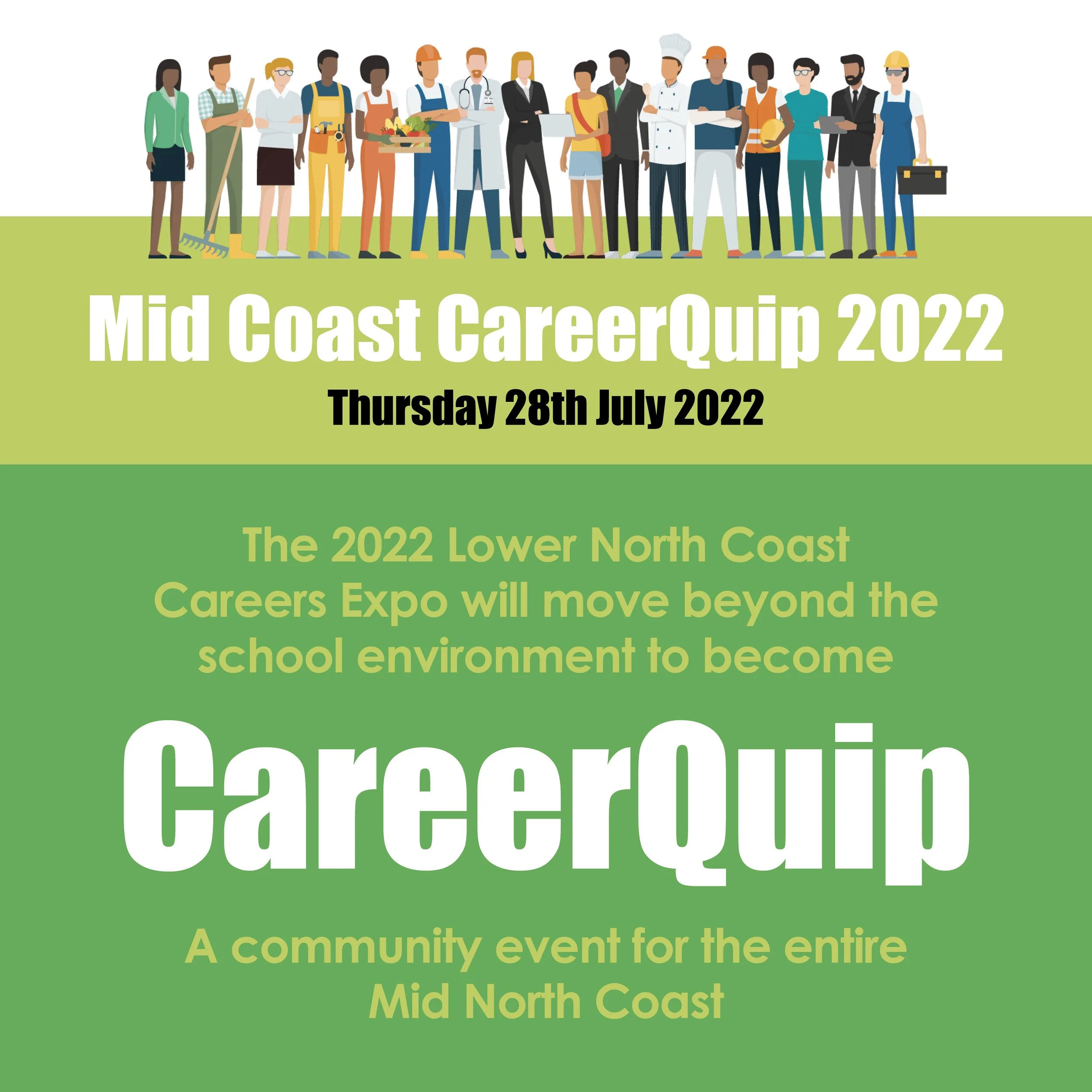 One week to go! CareerQuip July 28, 2022