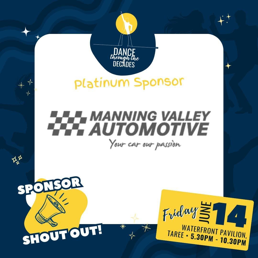 🚗 A heartfelt thank you to Manning Valley Automotive, our Platinum Sponsor for the Dance Through the Decades Fundraiser! 🌟 ⁠
⁠
Your support drives us forward, helping us make a real difference in our community. 🎉 Together, we're paving the way for
