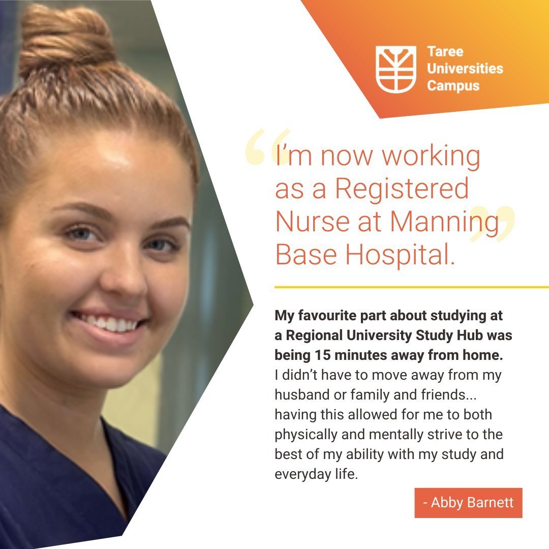 We were thrilled to be a part of Abby's journey into a Career as a local Nurse 🤩⁠
⁠
She shared her story with the Department of Education in a recent article - head over to our website for more!