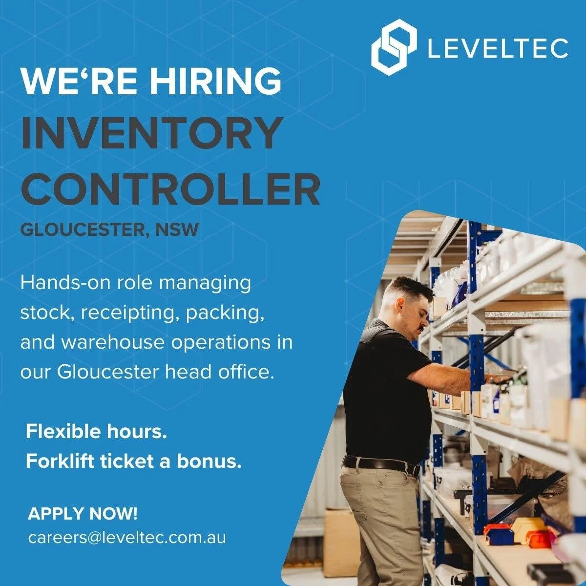 Inventory Controller Gloucester NSW