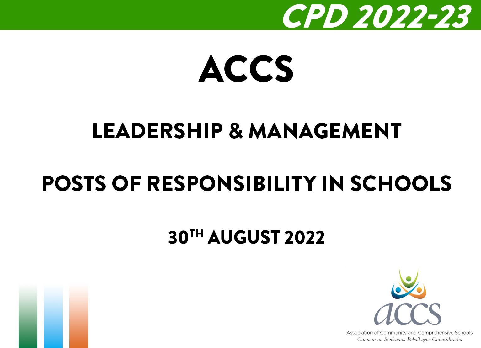 Leadership & Management - Posts of Responsibility in Schools