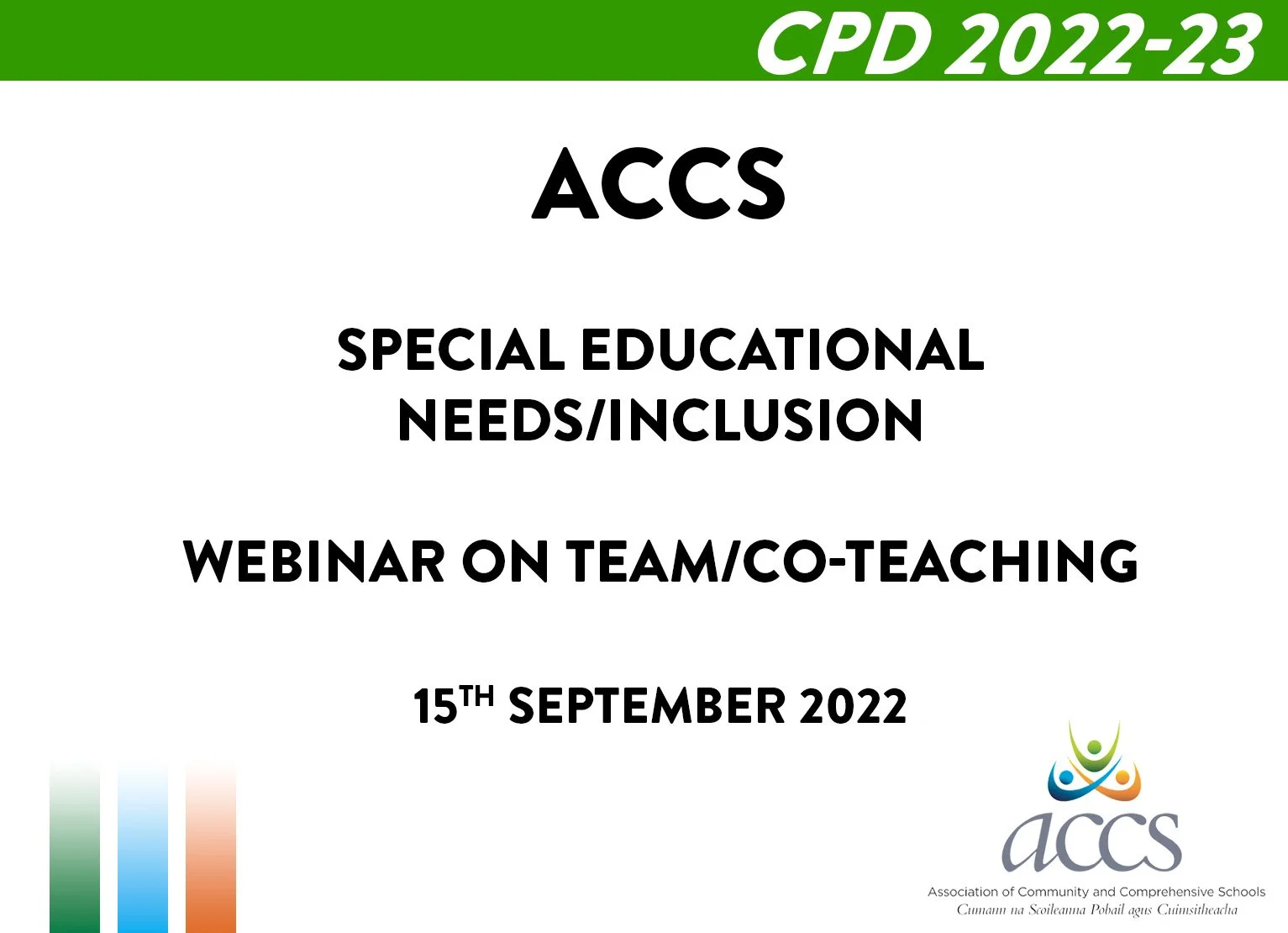 SEN Webinar on Team/Co-Teaching