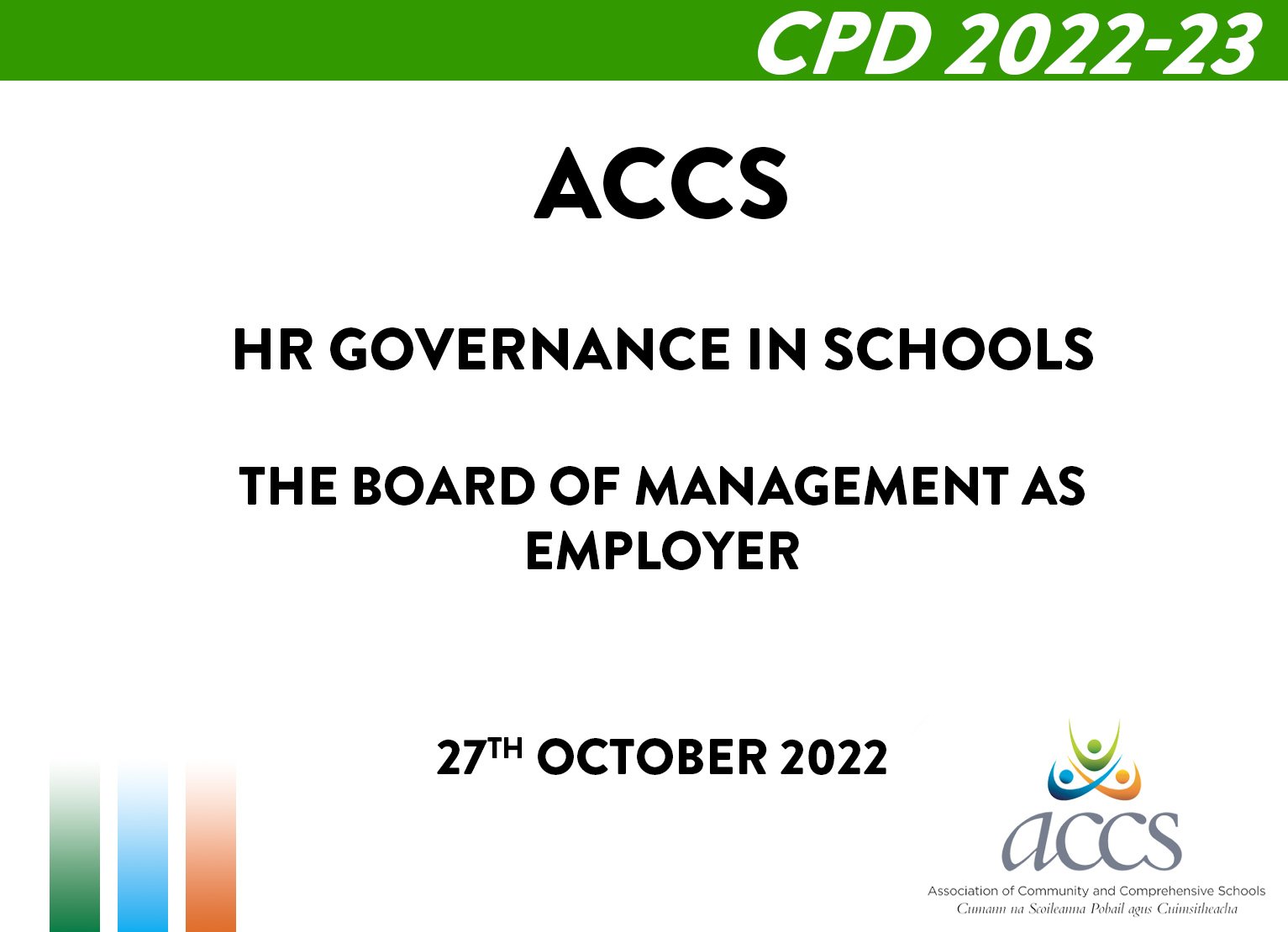 HR Governance in Schools - The Board of Management as Employer