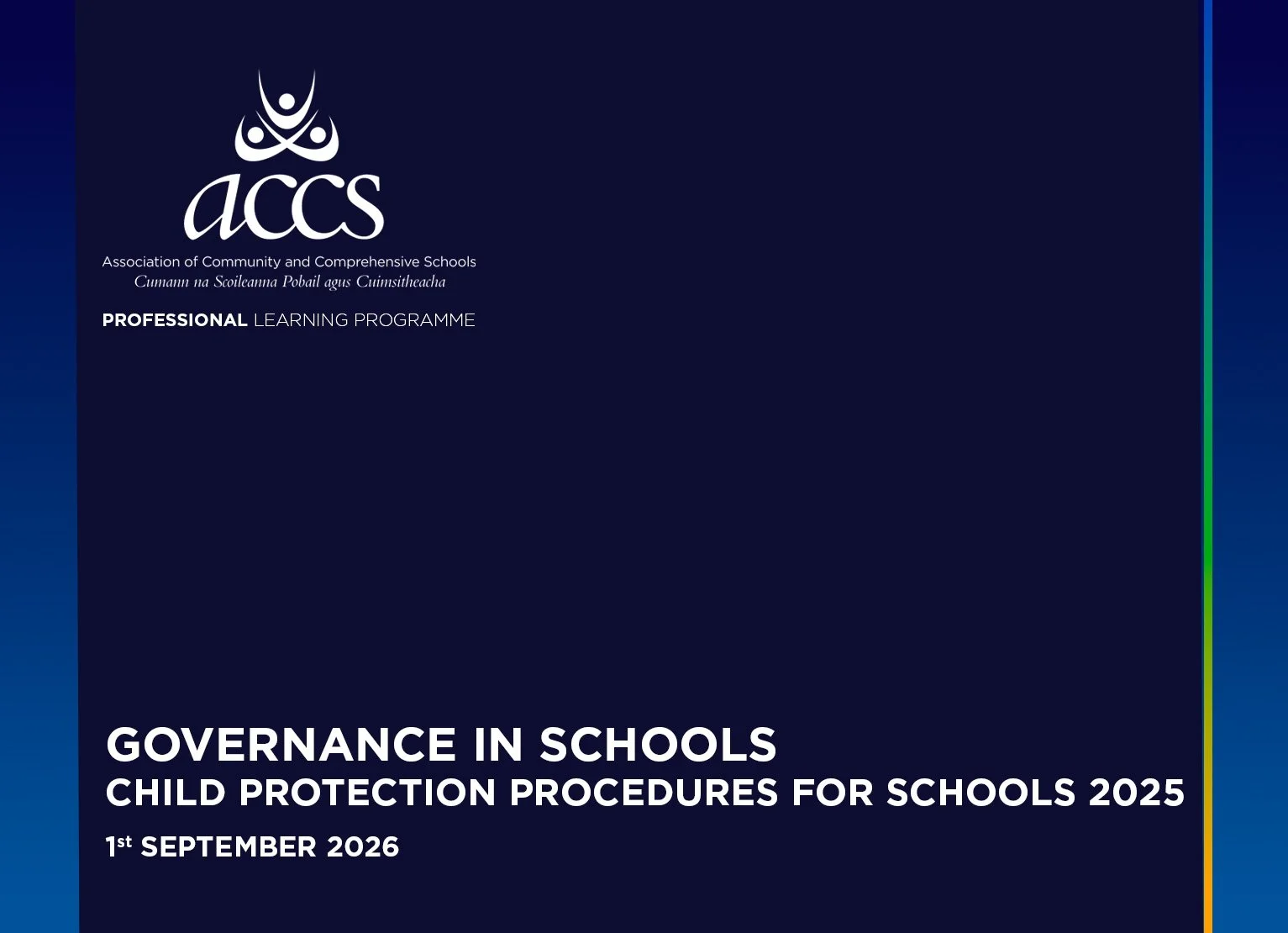 Governance in Schools - Child Protection Procedures for Schools