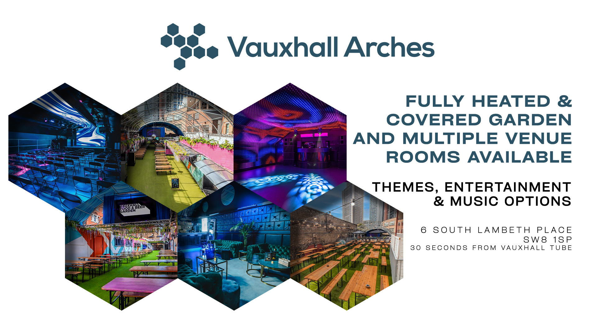 The Garden Vauxhall venue atmosphere
