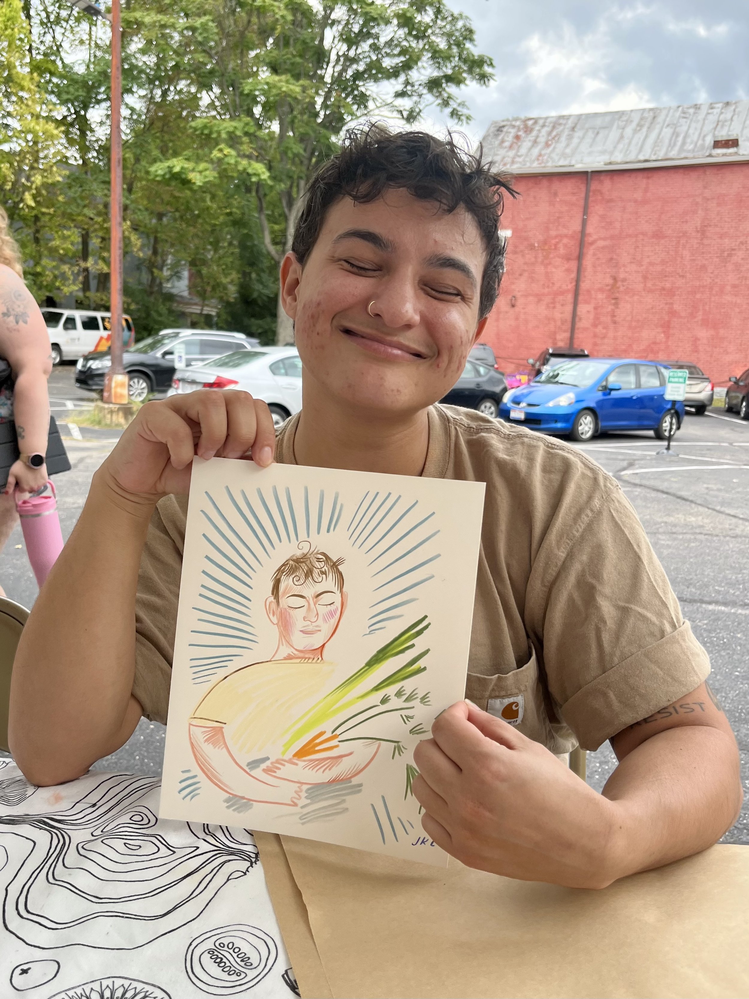 Portraits and Produce