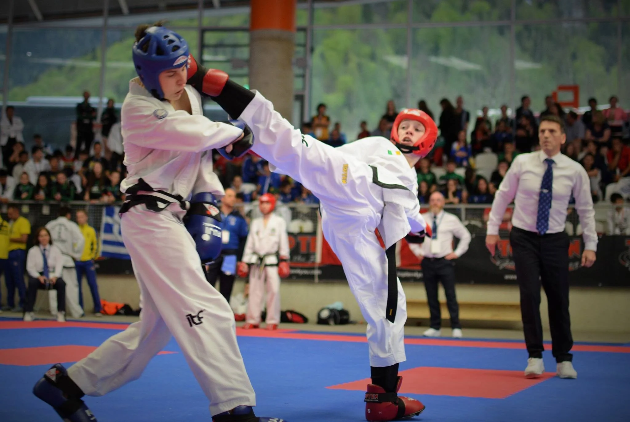 Itf Taekwondo Sparring