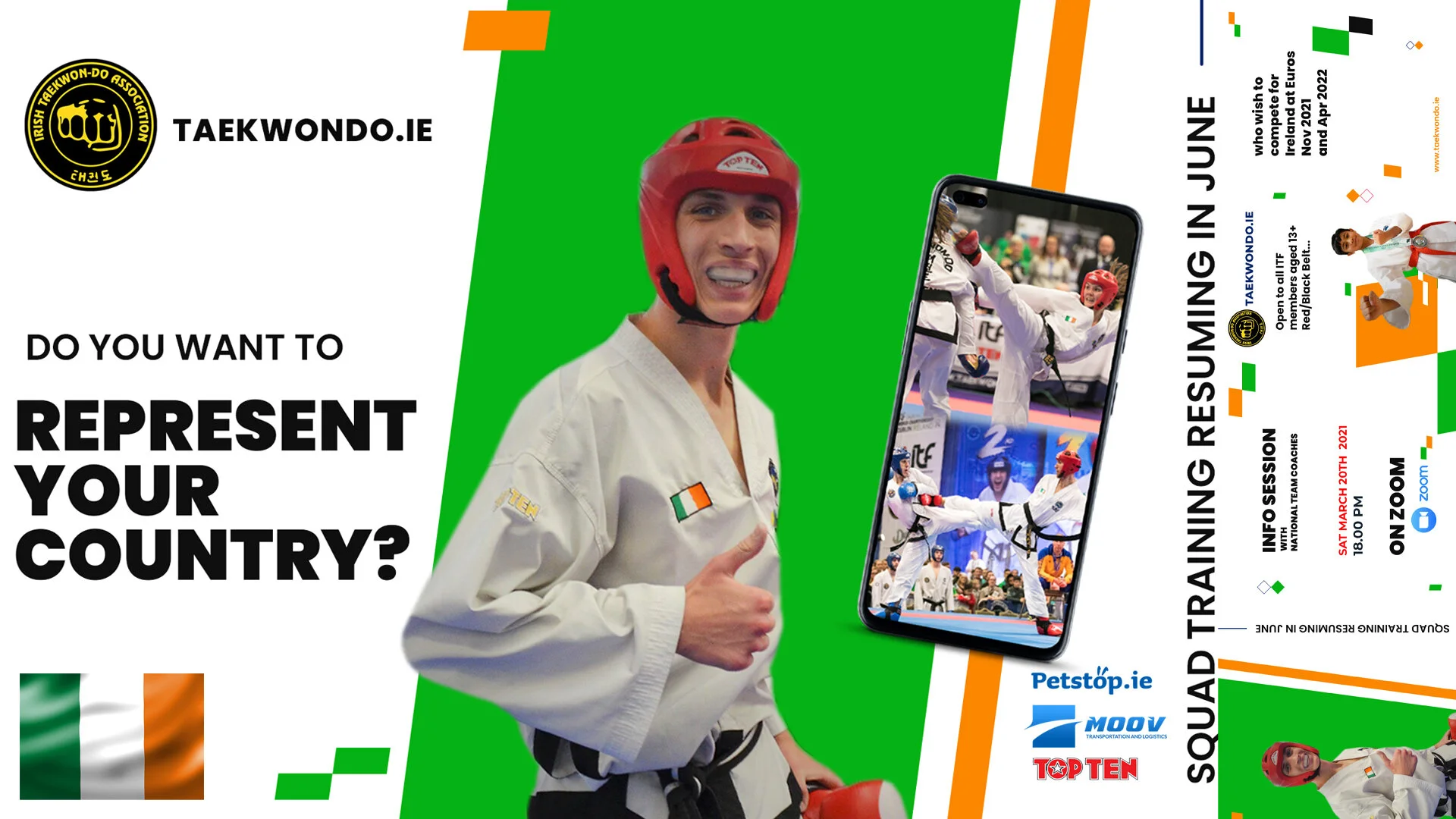 Do you want to represent Ireland?