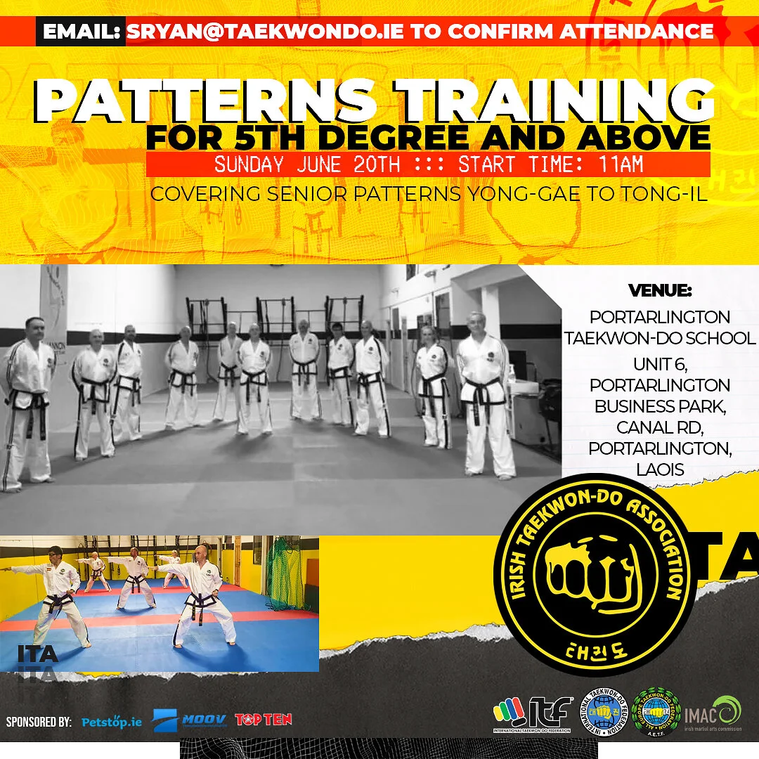 Patterns Training for 5th Degree &amp; Above