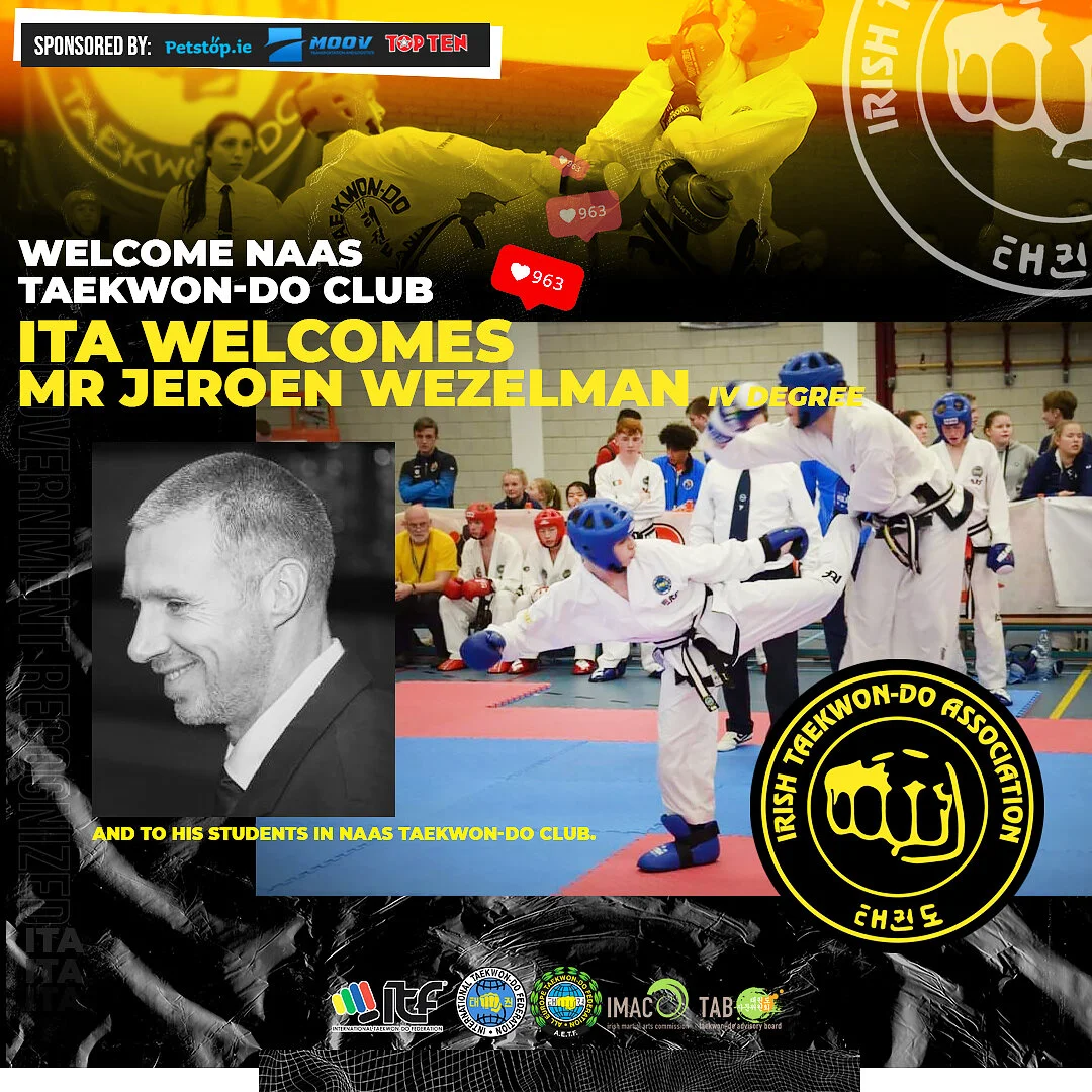 ITA Welcome Mr Jeroen Wezelman &amp; Naas TKD