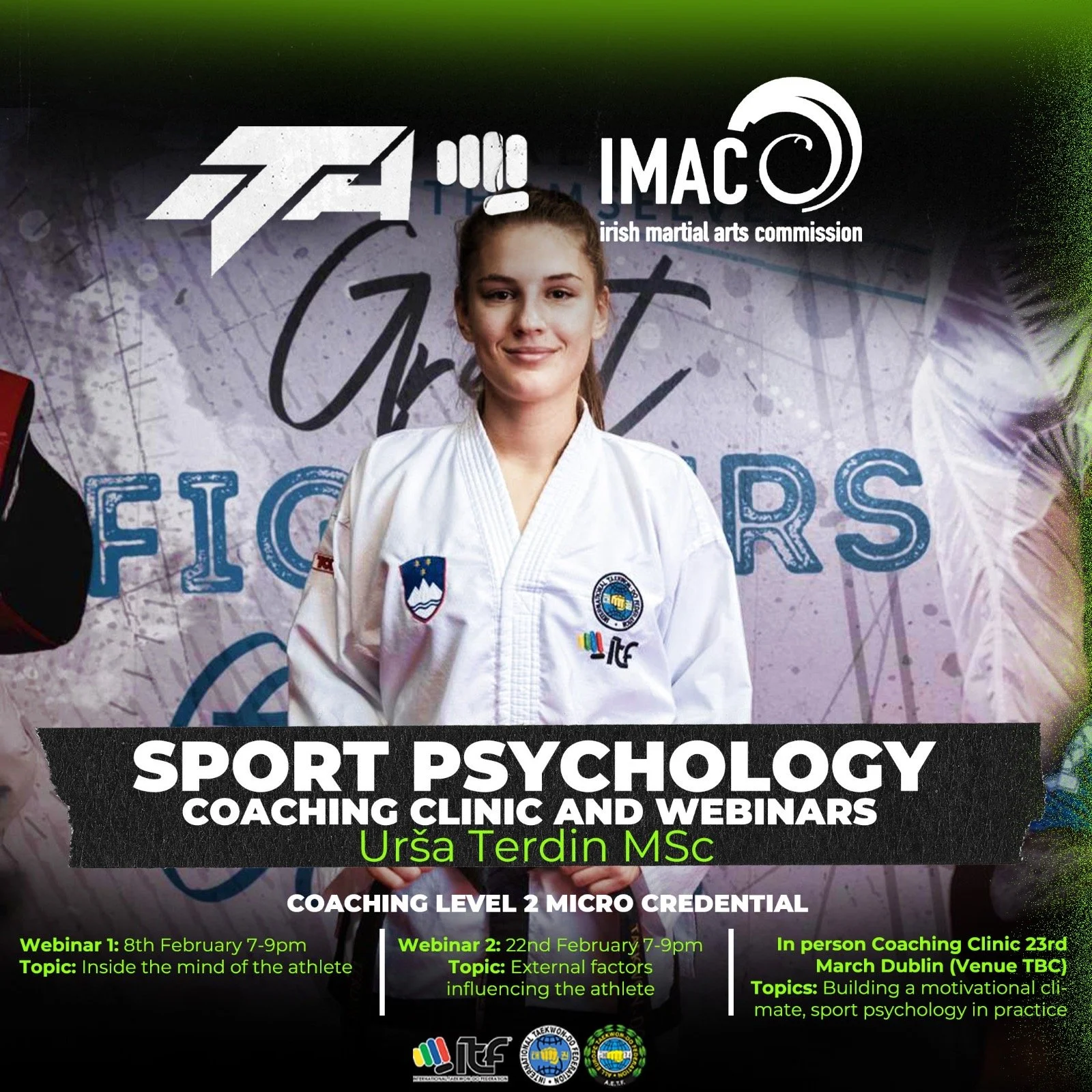Coaching Workshops with Ursa Terdin - Msc. - In person workshop