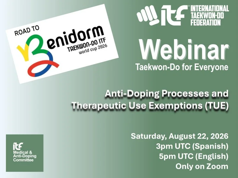 ITF Webinar: Anti-Doping Processes and TUE