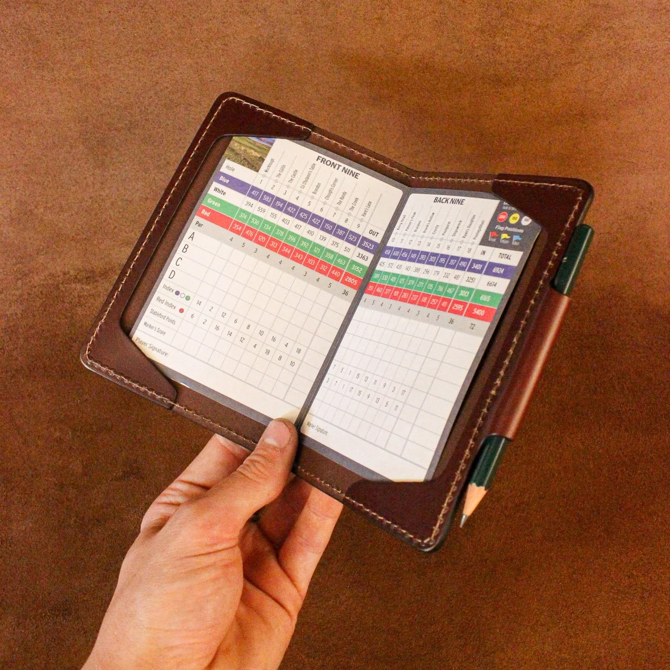 Golf Scorecard Holder (5 Colours)
