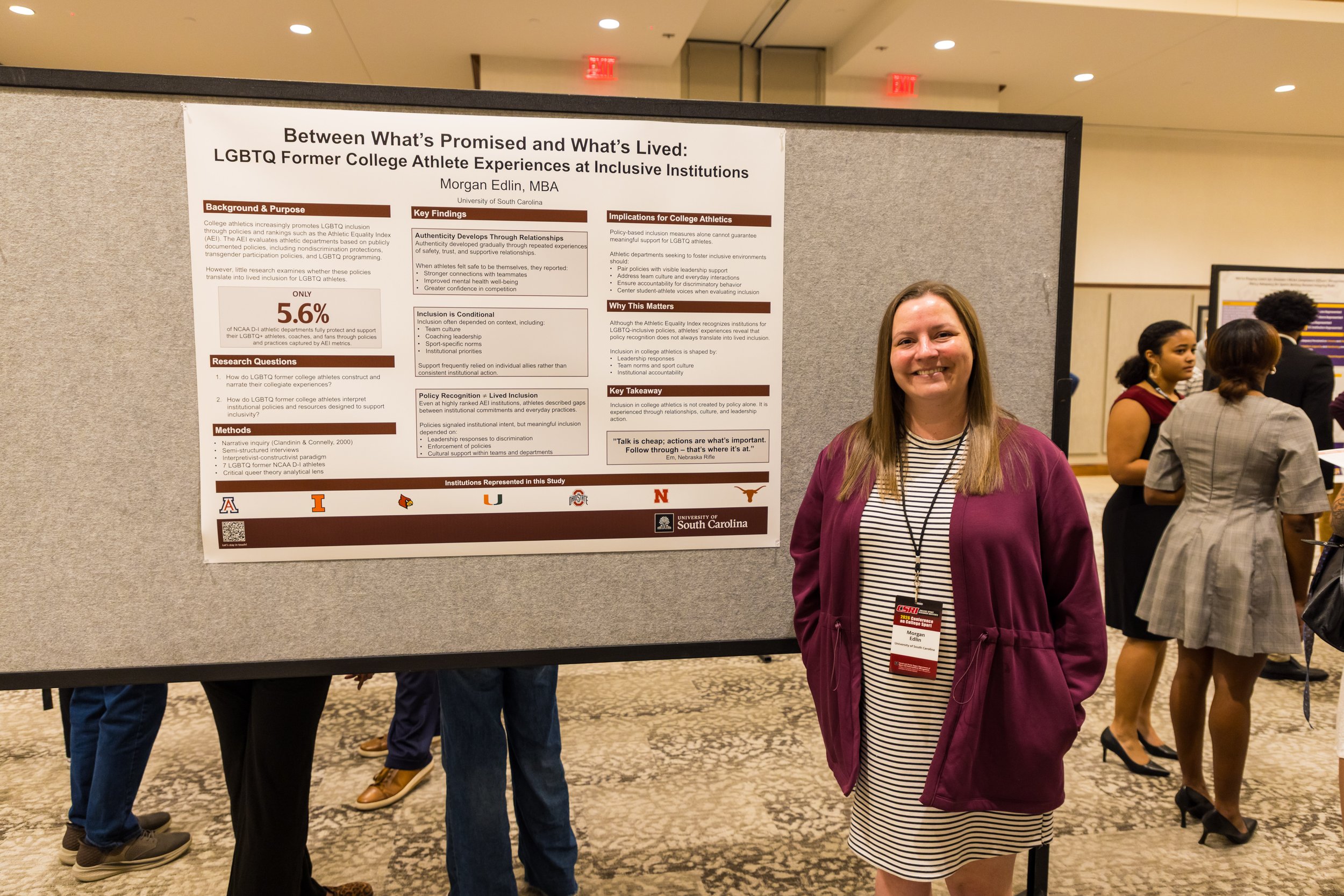 CSRI research poster by Morgan Edlin