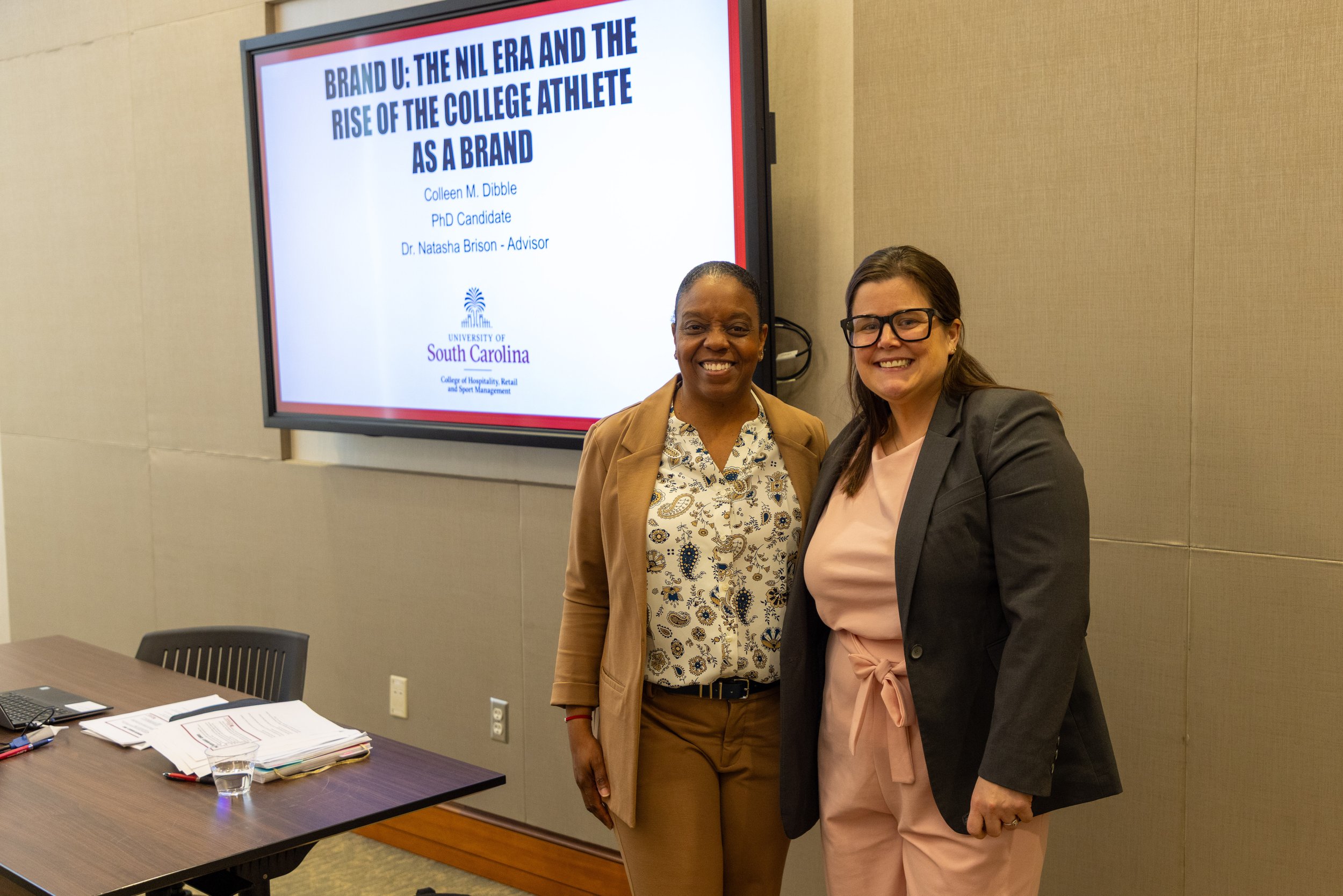 Dr. Natasha Brison and Colleen Dibble