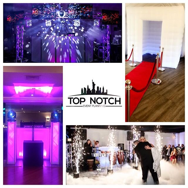 No job is too big or small. 
Come visit us for a free consultation. 
Let us customize a package that best fits your budget and needs.
#TopNotch #Events #BringYourVisionToLife #PartyStarter #DJs #MCs #Photography #Video #PhotoBooth #Lighting #5StarRev