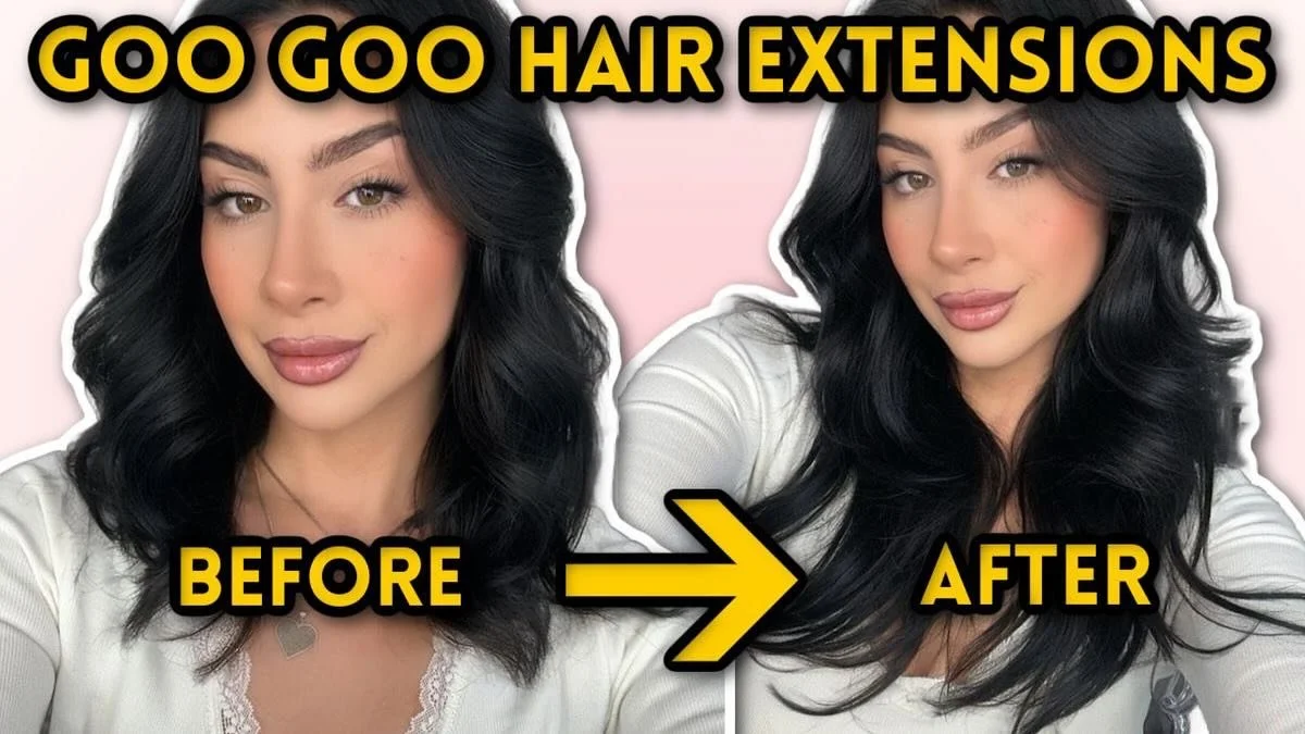 New video on my @youtube channel ♡⁣⁣⁣⁣⁣⁣⁣⁣⁣⁣⁣⁣⁣⁣⁣⁣⁣⁣⁣⁣⁣⁣⁣⁣⁣⁣⁣⁣⁣⁣⁣⁣⁣

Swip ➡️ to see the before 😍! 

Thank you so much @googoohair_official for contacting me again for another collaboration 💖
Goo Goo Hair extensions are my TOP favourite extensions t