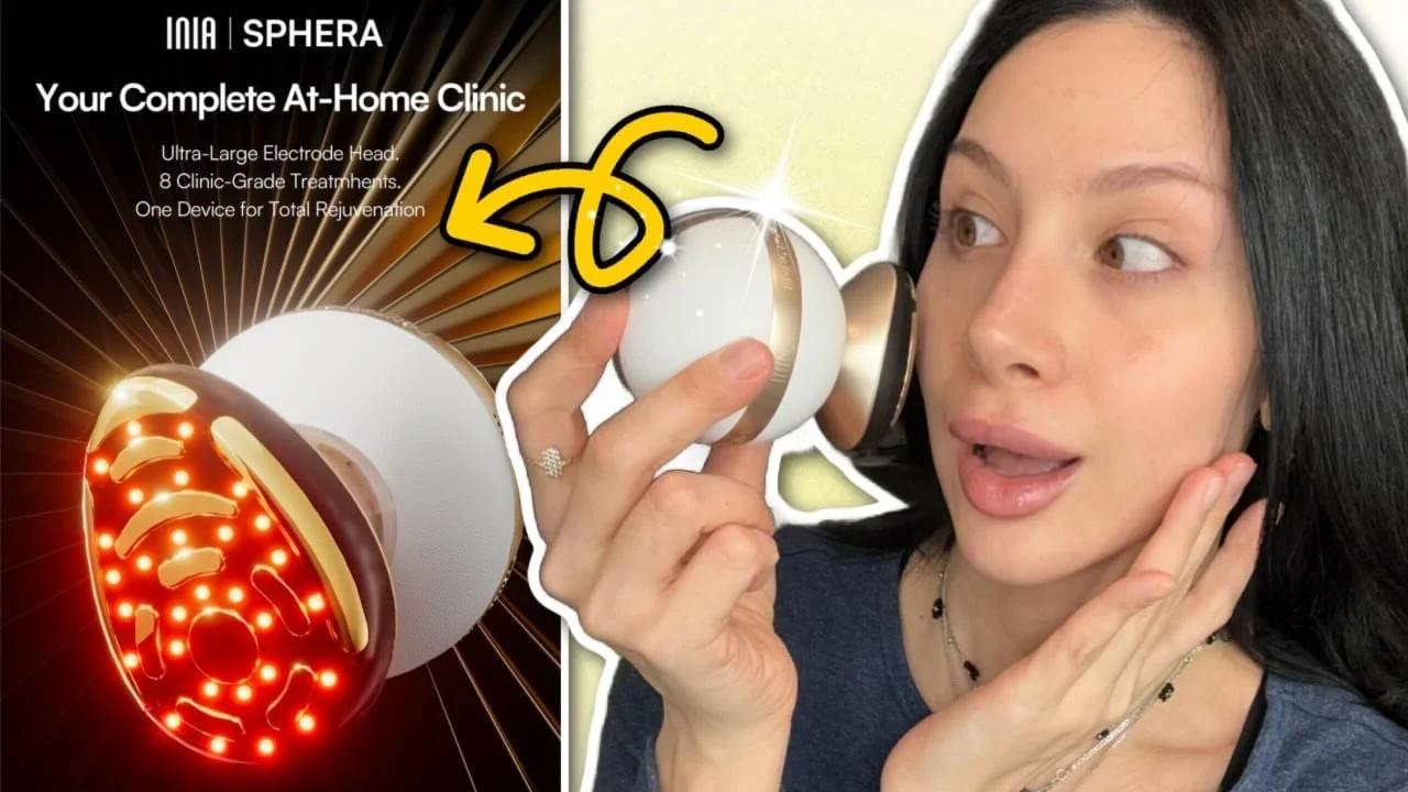 Already on my @youtube channel ♡⁣⁣⁣⁣⁣⁣⁣⁣⁣⁣⁣⁣

Thank you so much to @theinia_official @inialife for contacting me and sending me their INIA SPHERA At-Home Clinical-Grade RF, EMS &amp; LED Rejuvenation Device a skin device that actually work when added