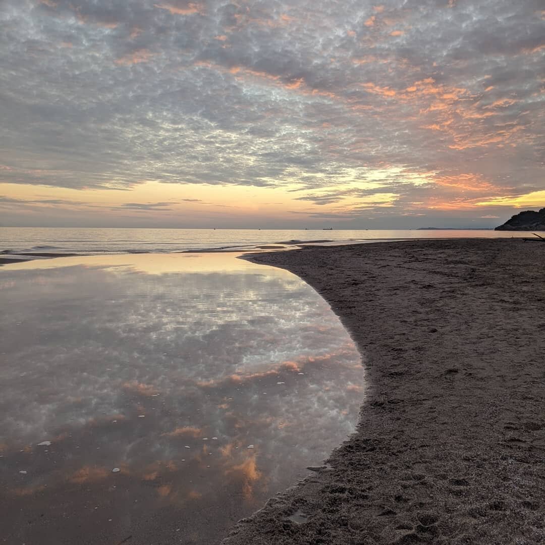 #altafulla #reflections #skyseesand #himmel_im_meer_im_sand #cielo_en_el_mar