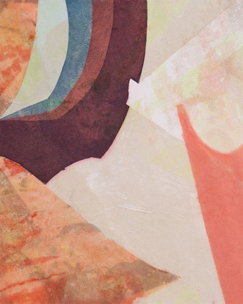Destination, close up, screen print on silk, 69 x 84cm, Janine Saul, 2025.jpg