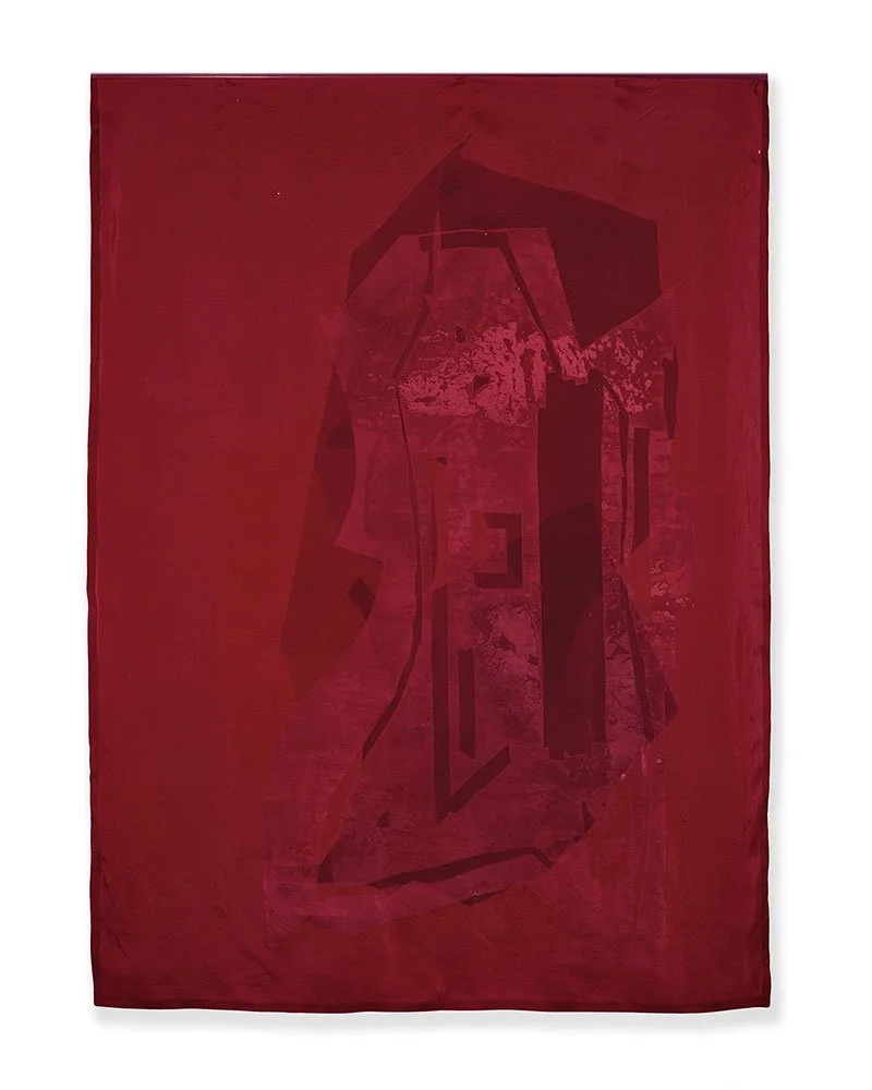 The berry, screen print on silk, 101 x 140cm, Janine Saul, 2025.jpg